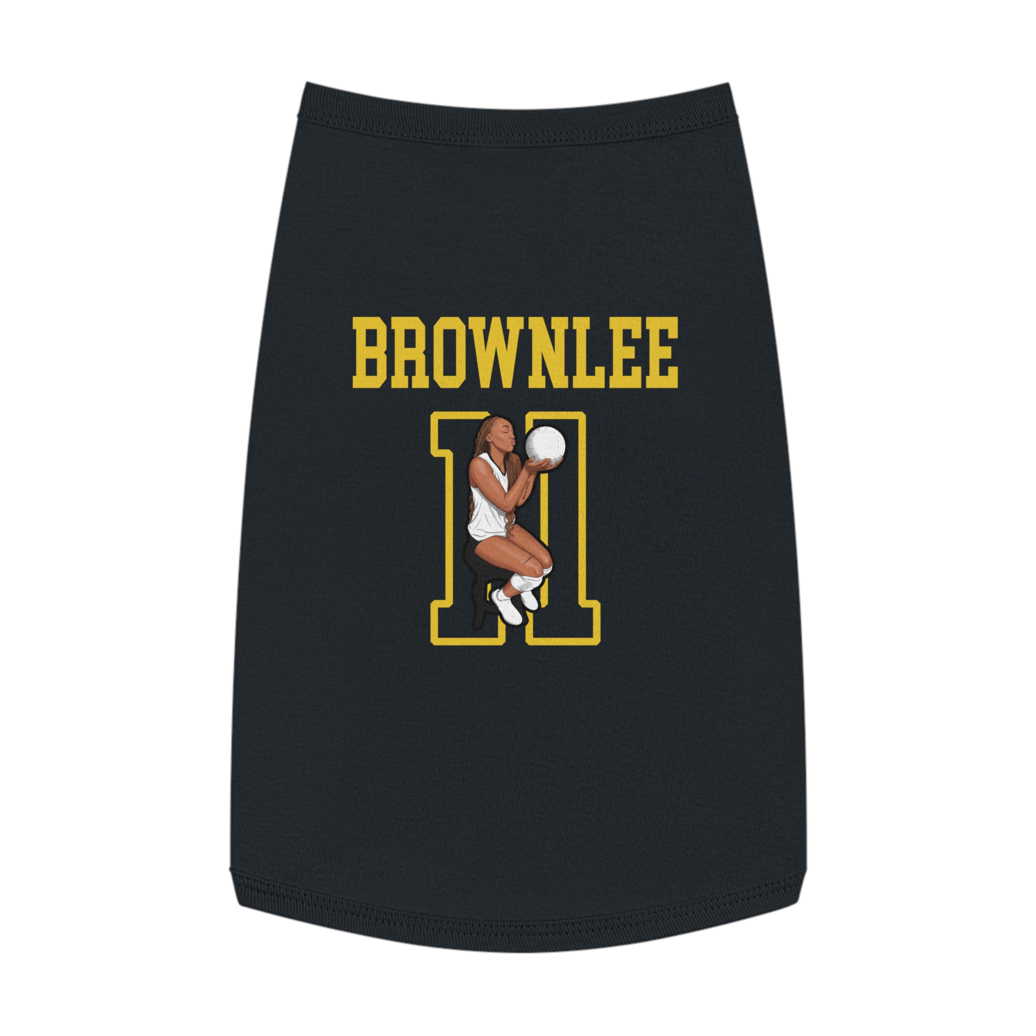 Pet Tank Top — character_shirsey in Black