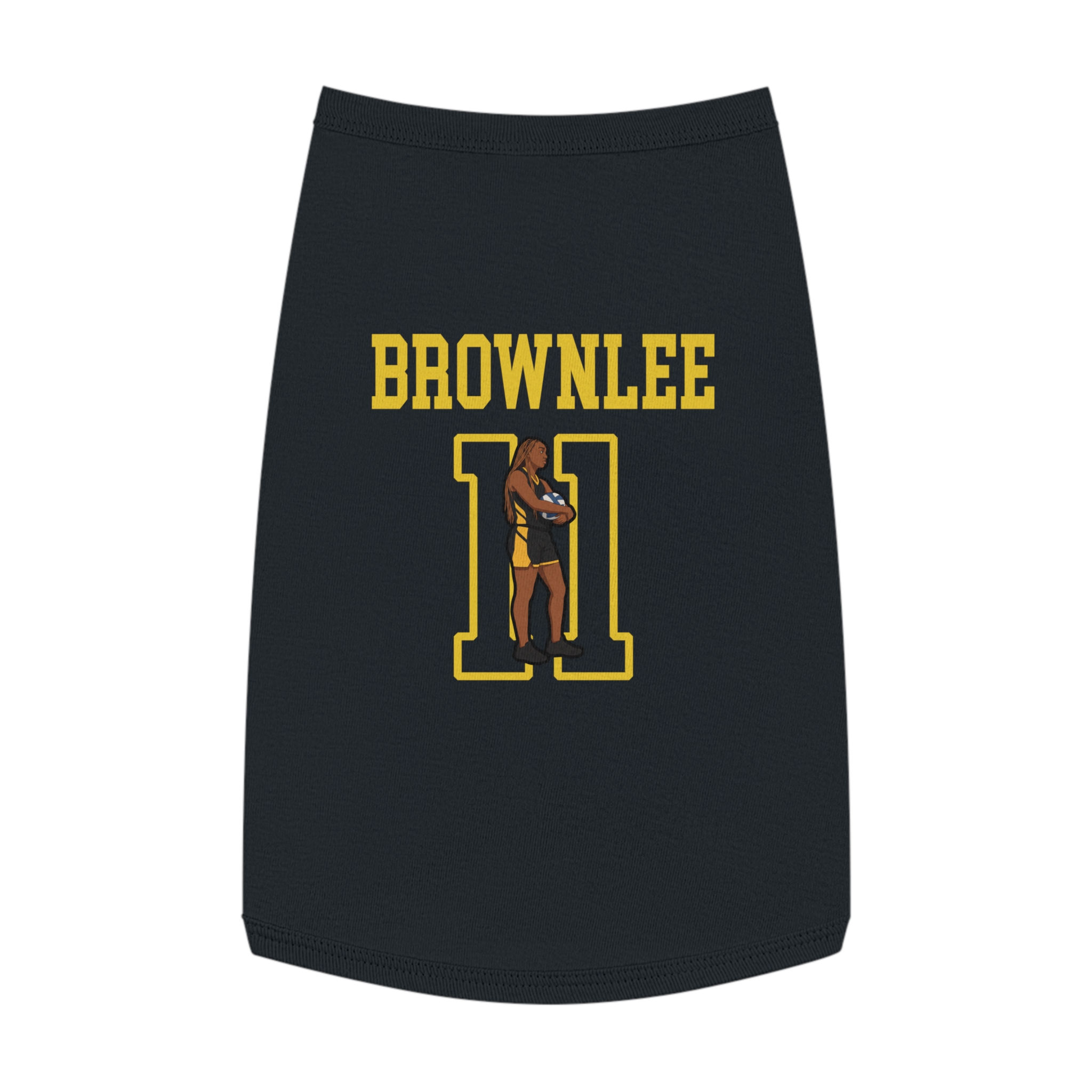 Pet Tank Top — character_shirsey in Black