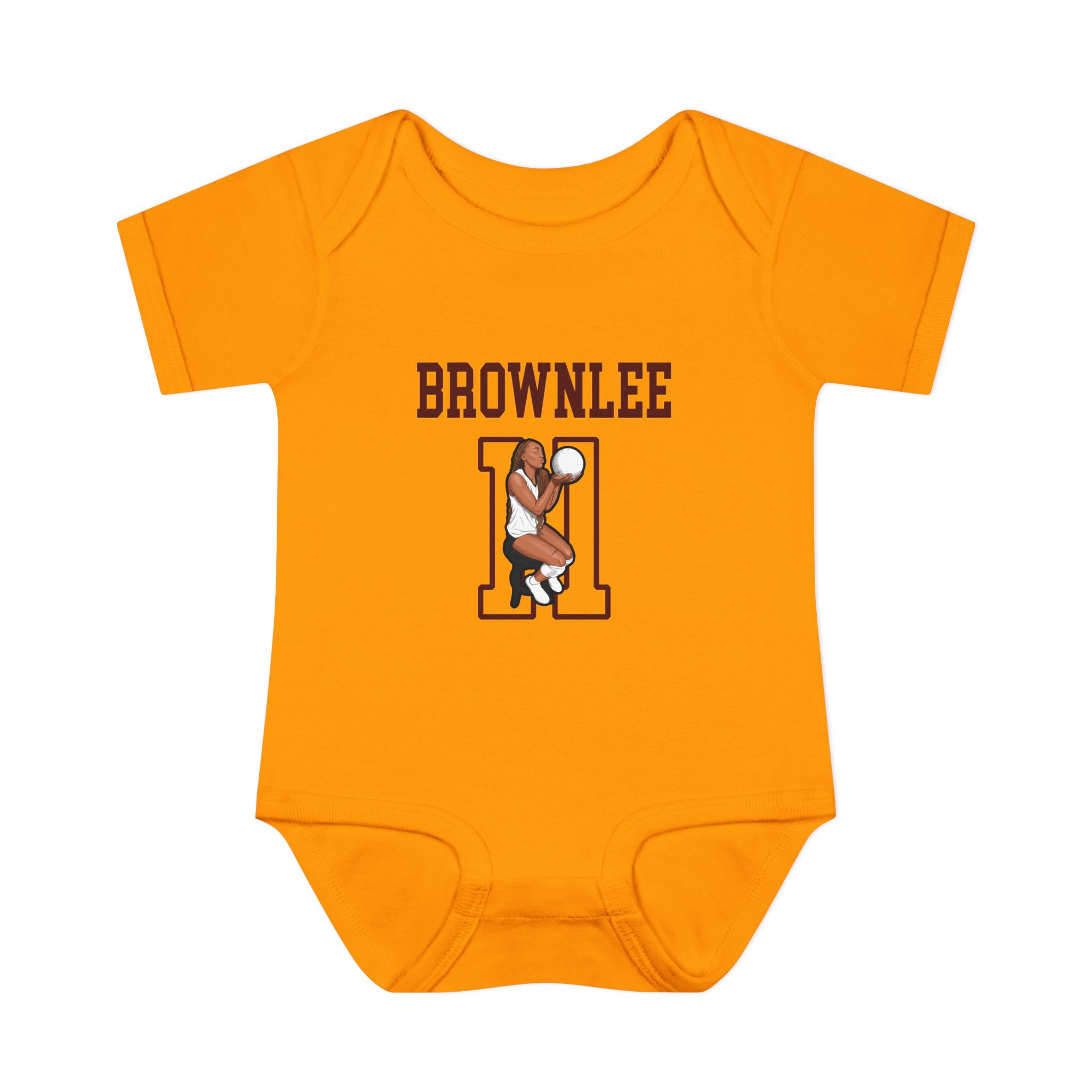 Baby Onesie — character_shirsey in Gold