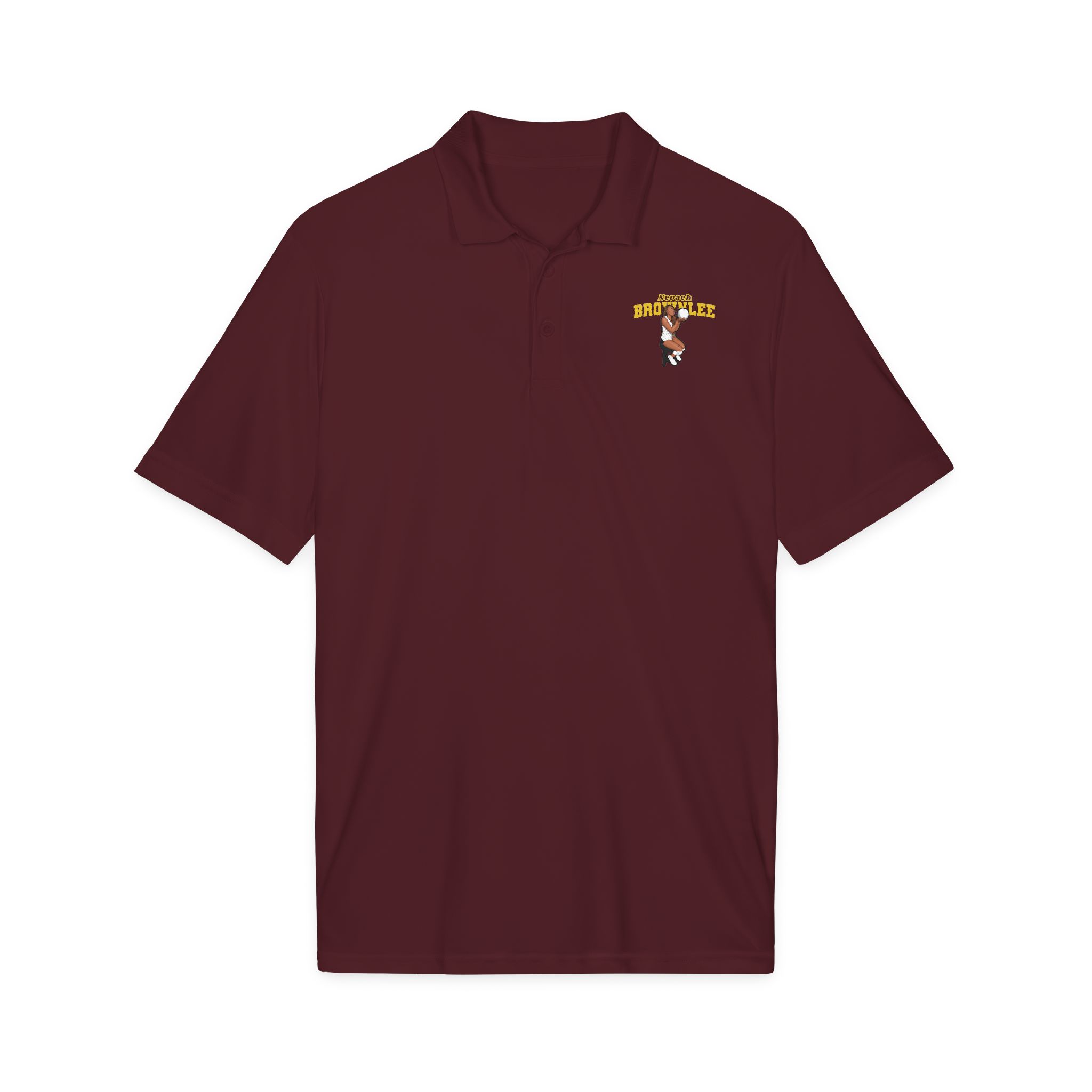 Polo — character_name_arch in Maroon