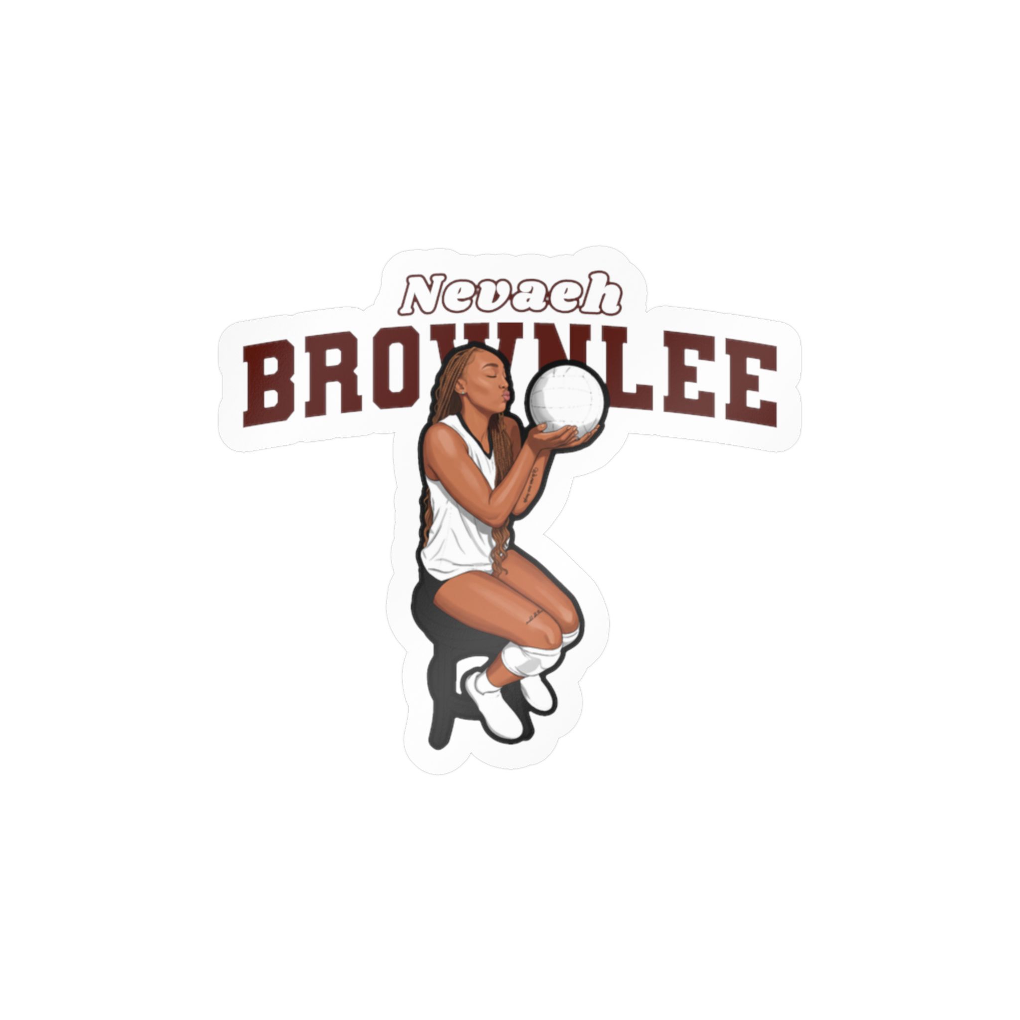 Vinyl Sticker — character_name_arch in Classic