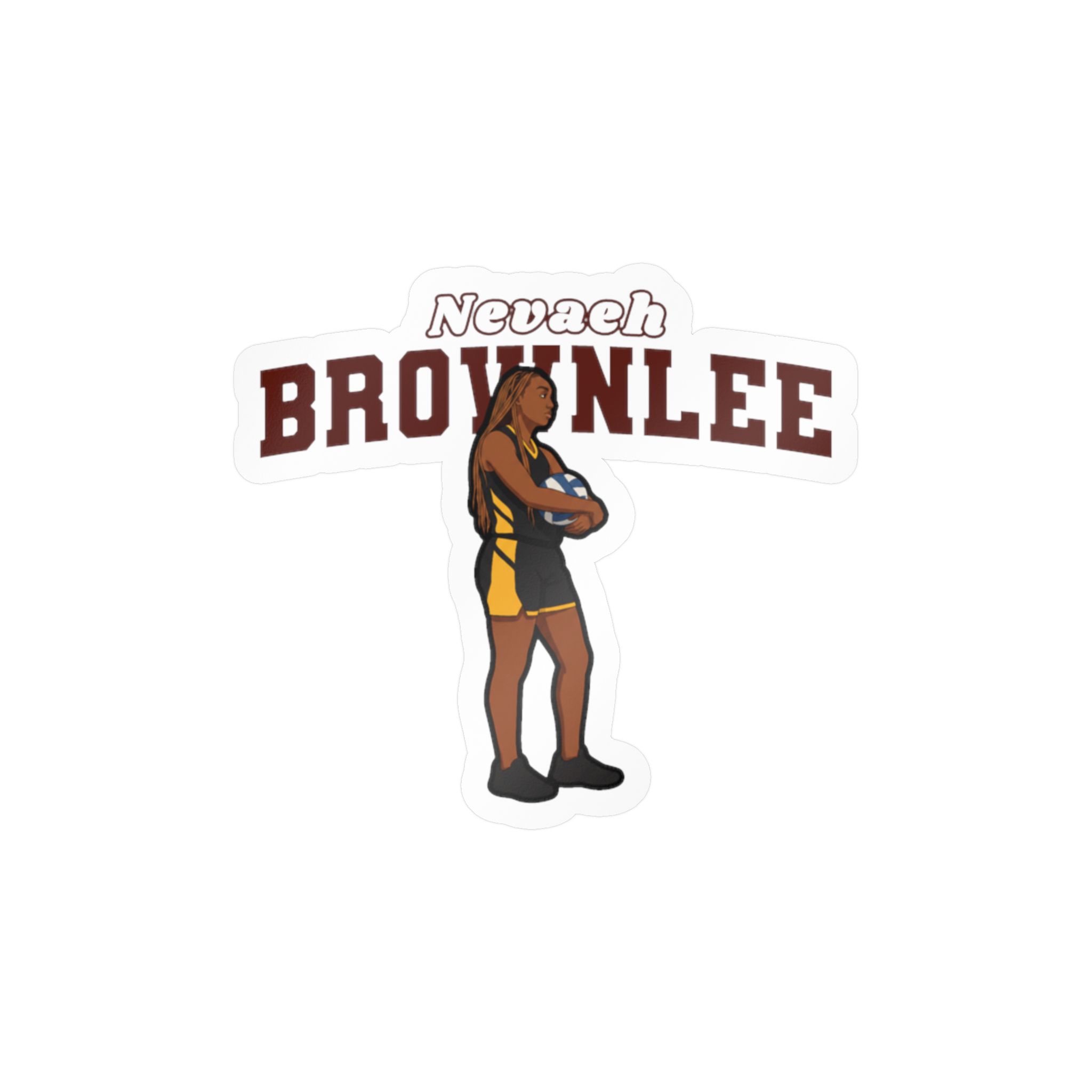 Vinyl Sticker — character_name_arch in Classic