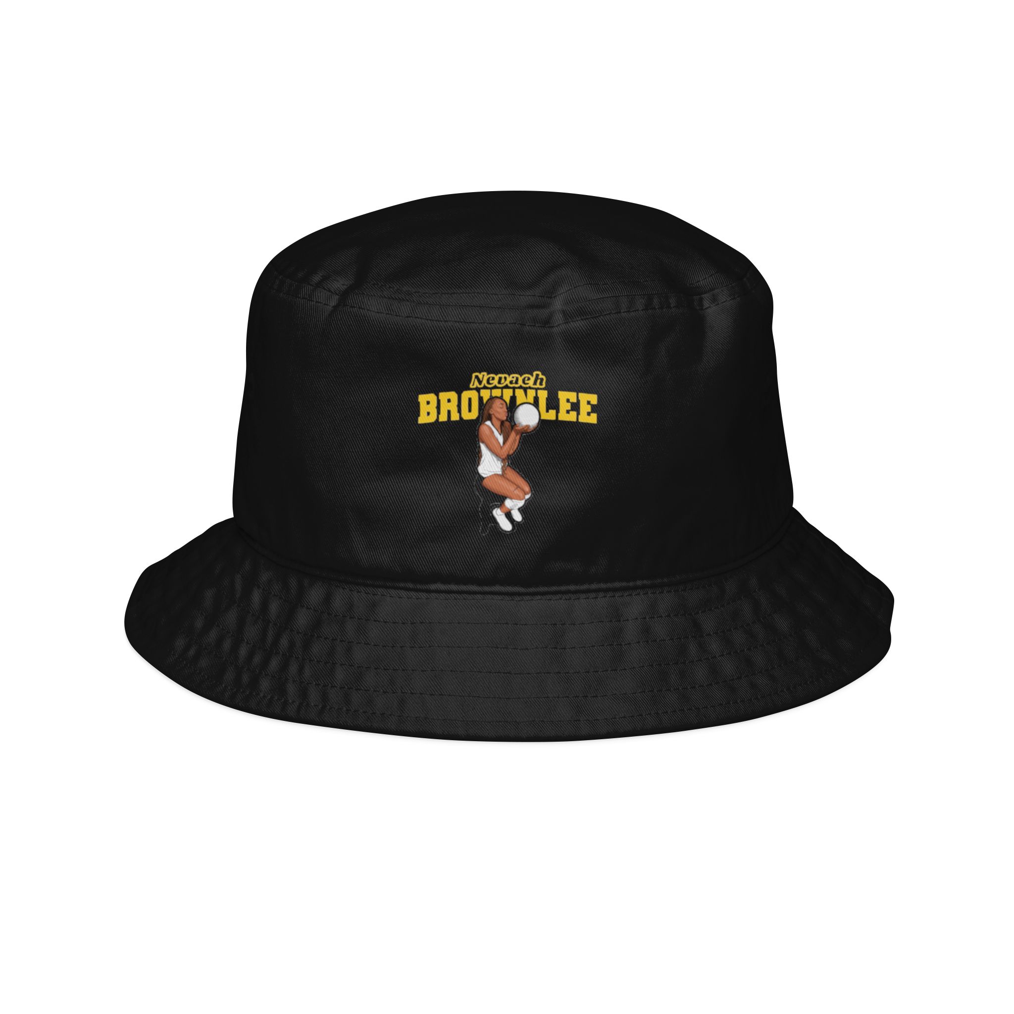 Bucket Hat — character_name_arch in Black