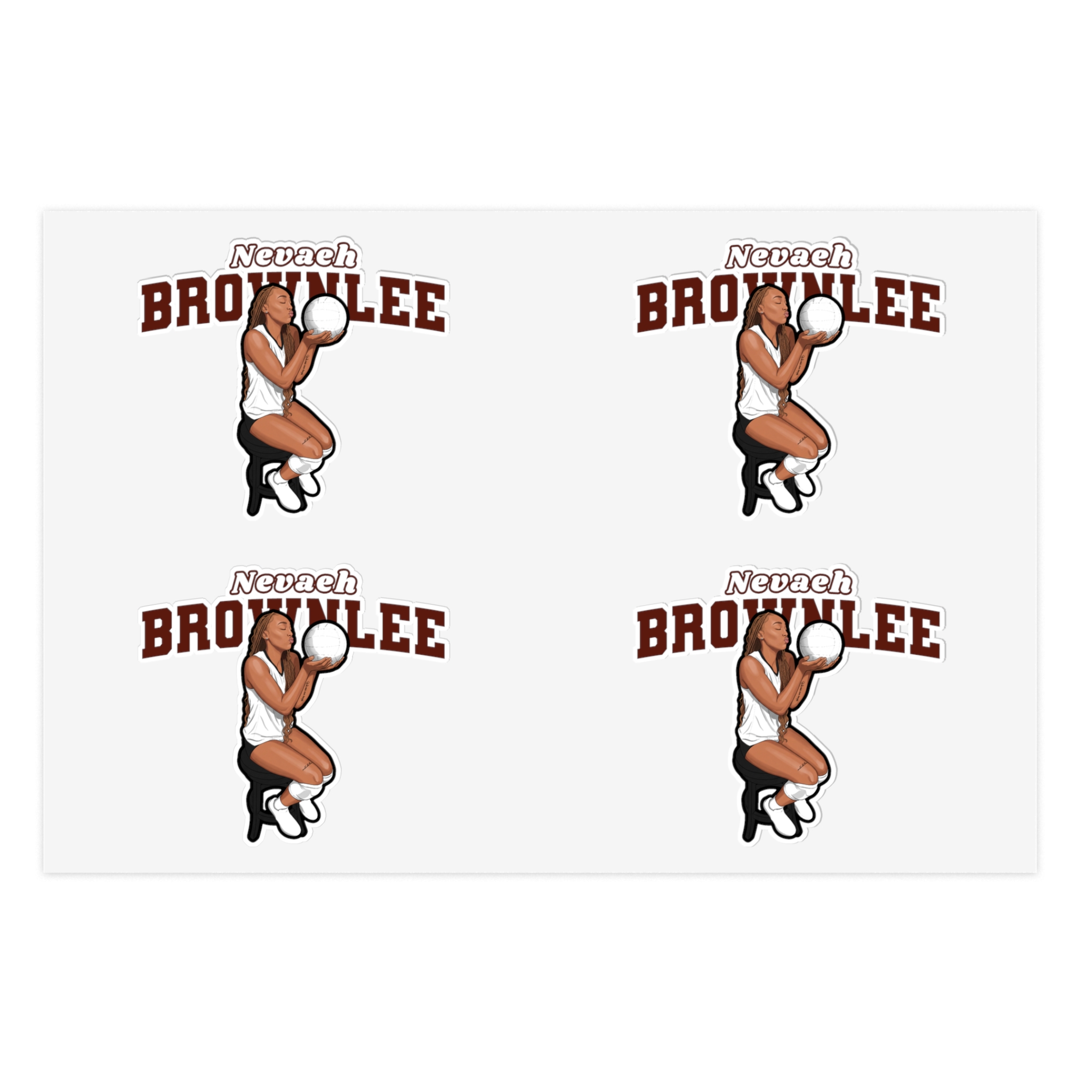 Sticker Sheet — character_name_arch in Classic