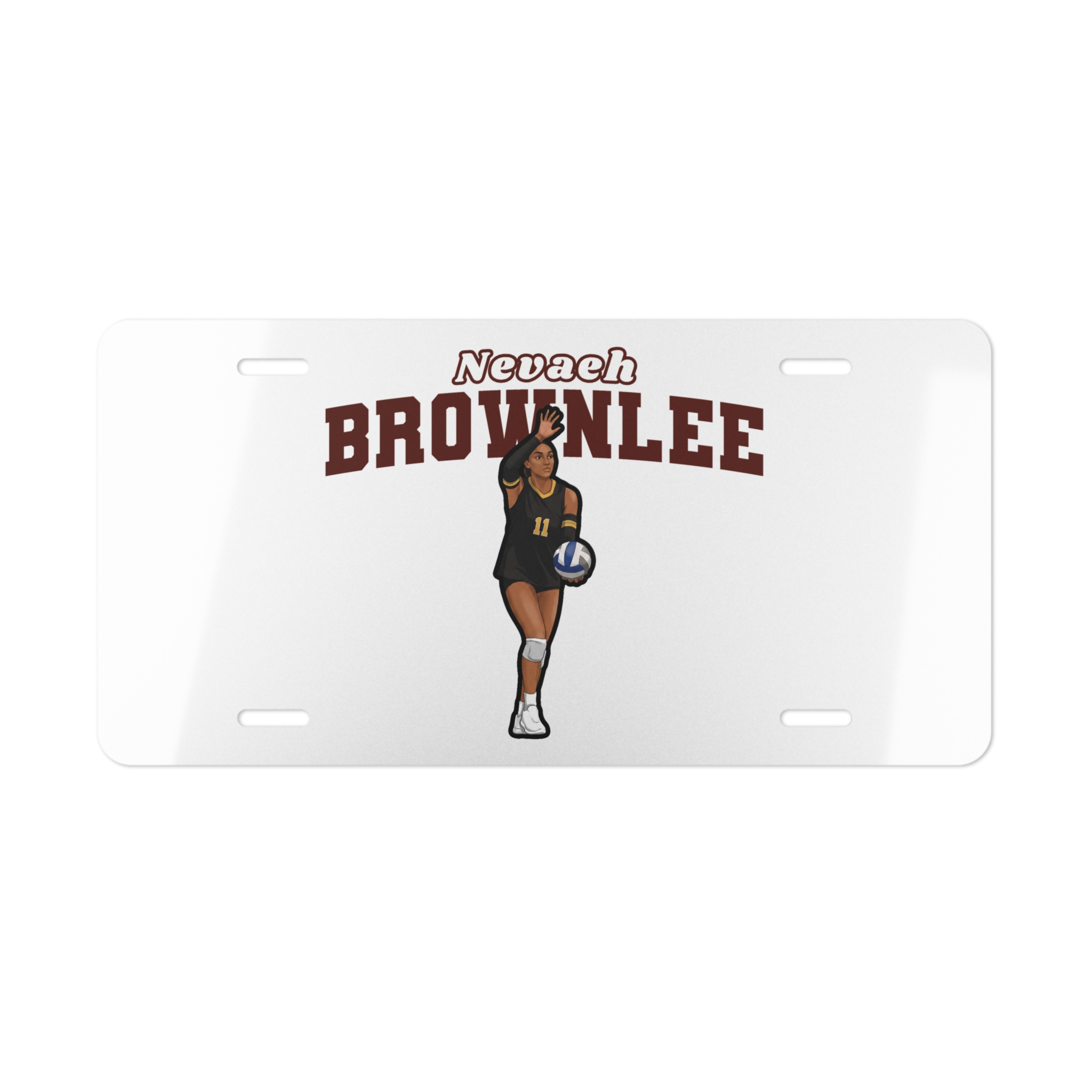 License Plate — character_name_arch in Classic