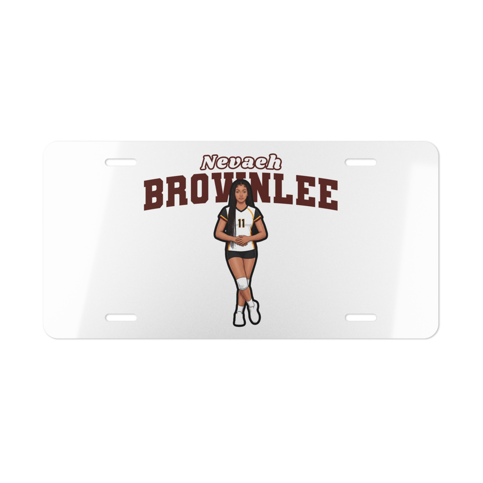 License Plate — character_name_arch in Classic
