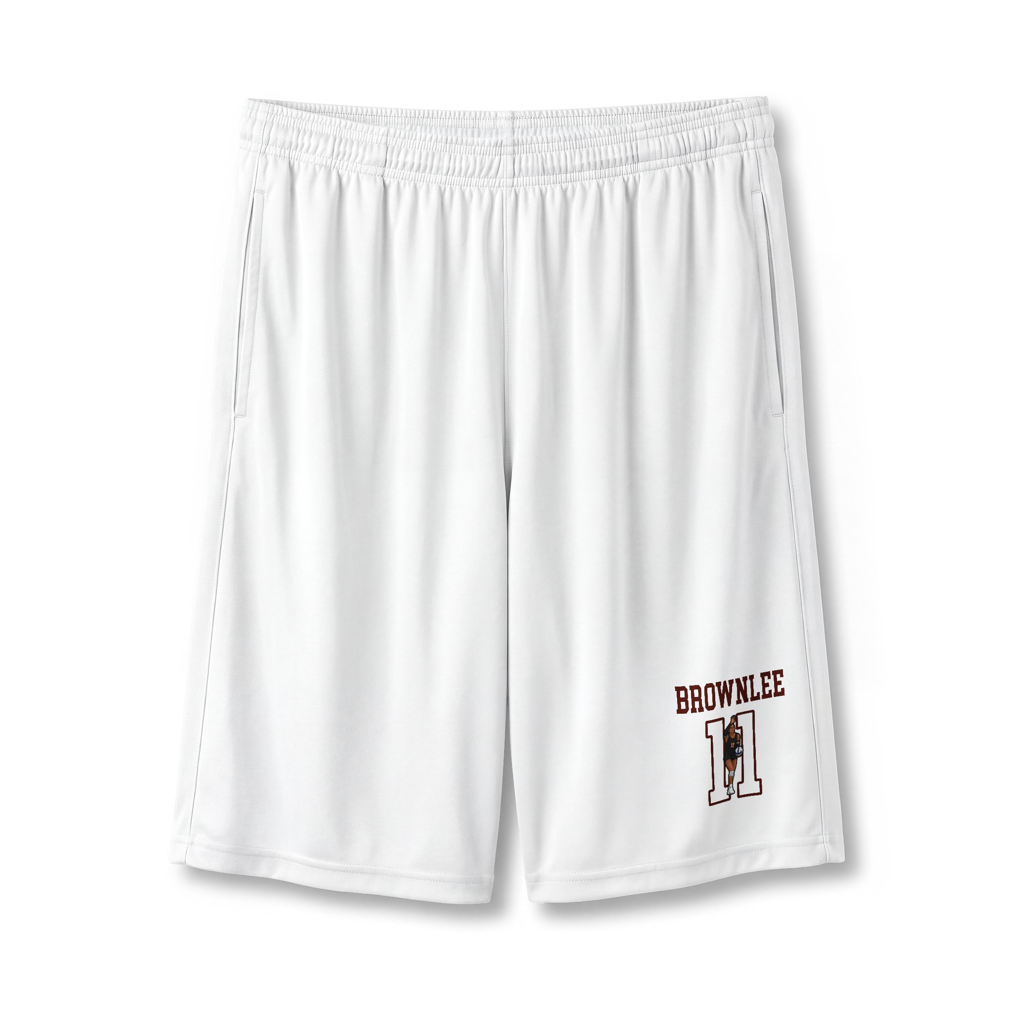 Shorts — character_shirsey in White