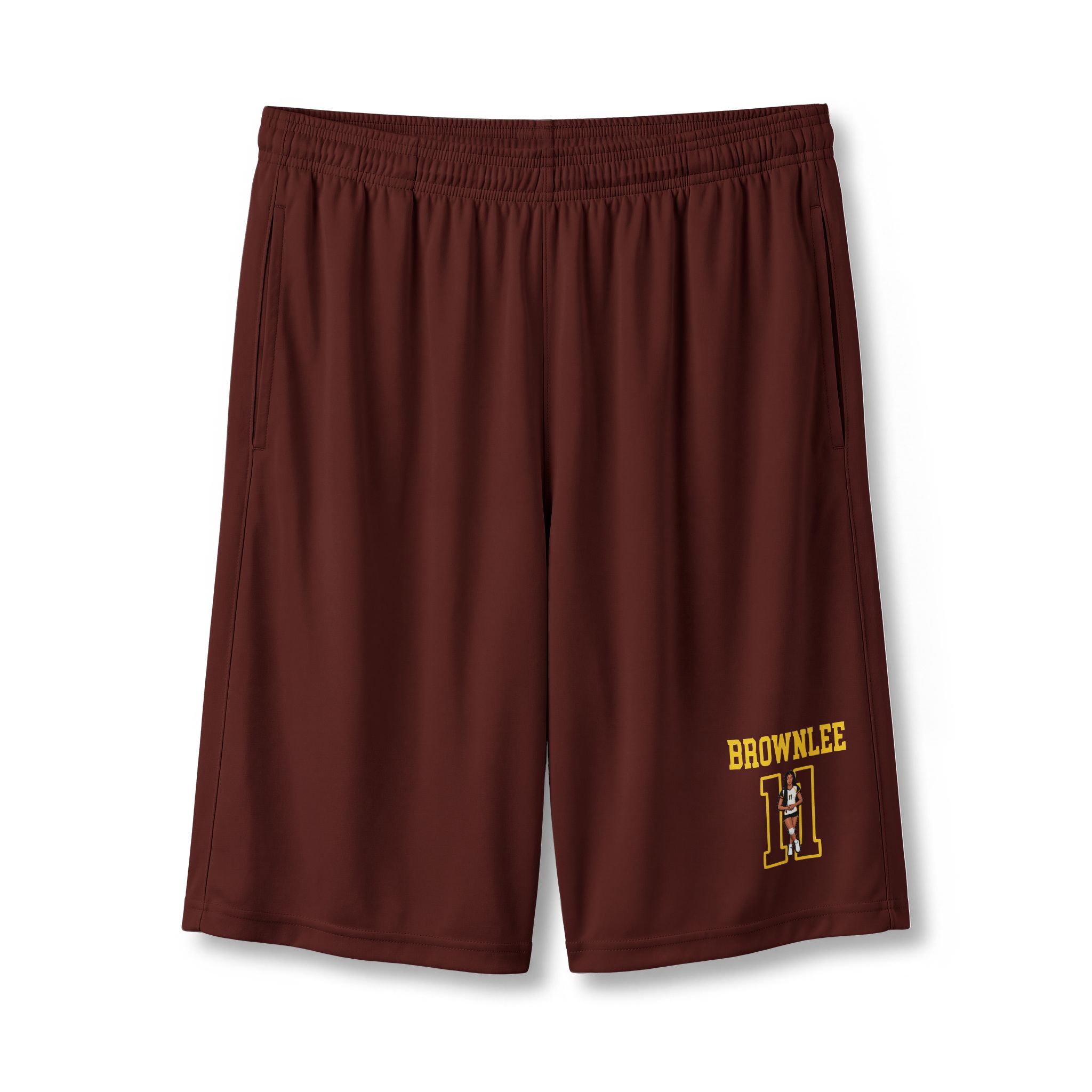 Shorts — character_shirsey in Maroon