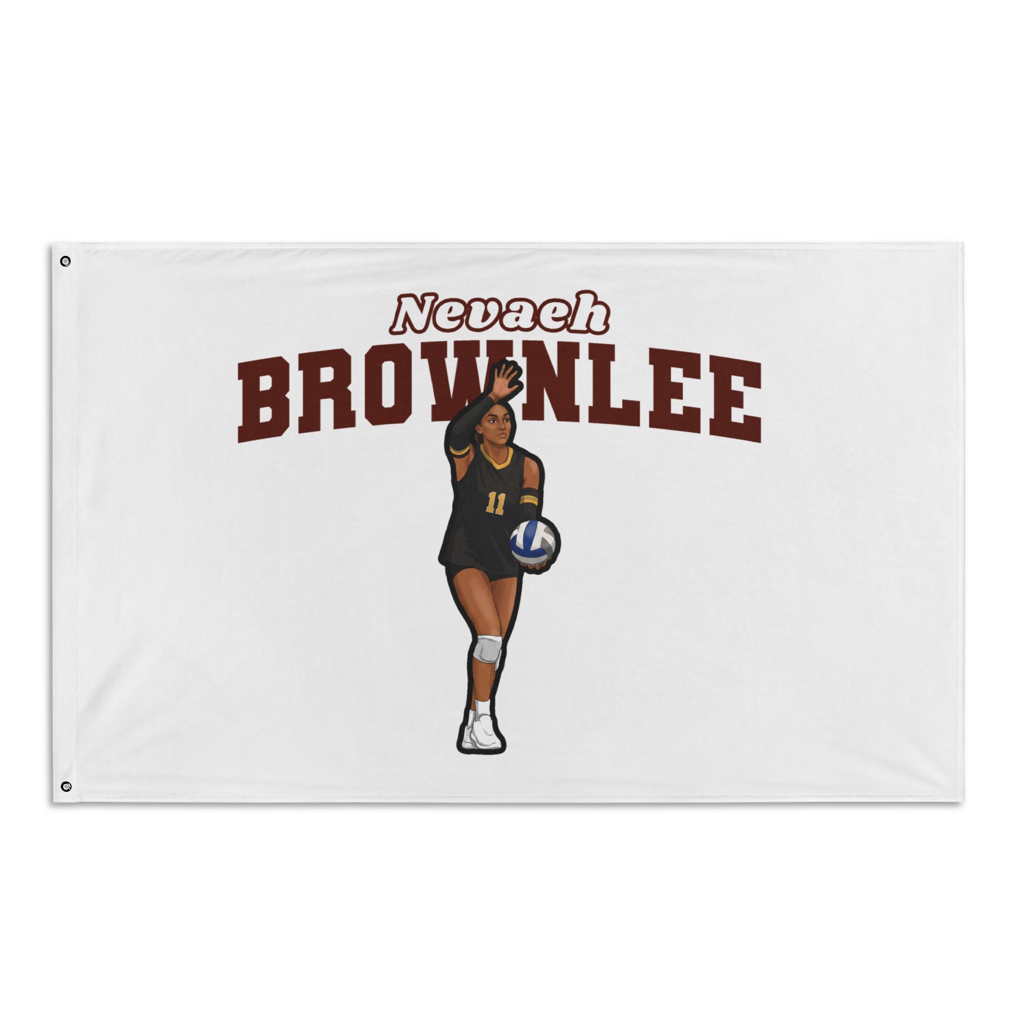 Flag (35 × 56 in) — character_name_arch in Classic
