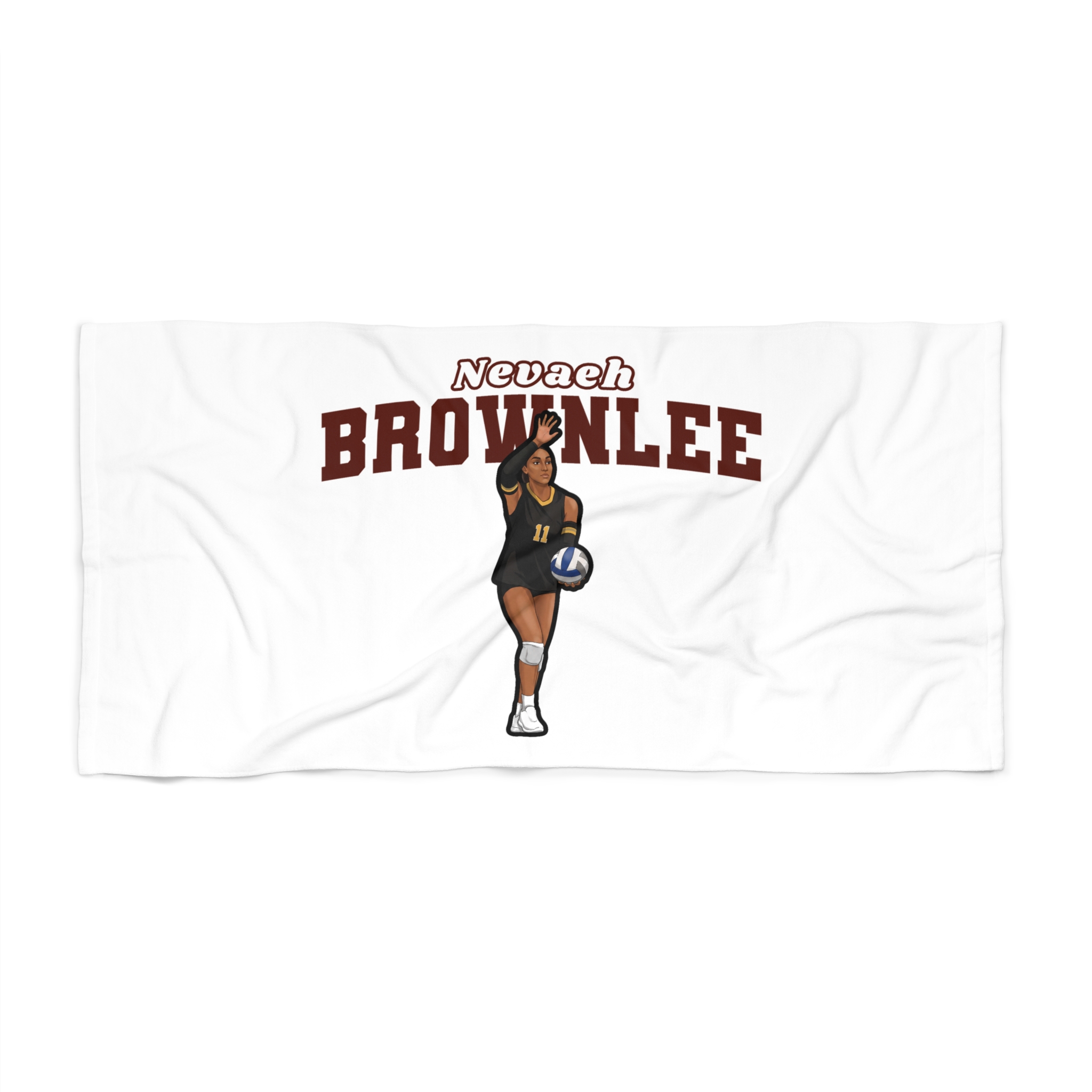 Beach Towel — character_name_arch in Classic