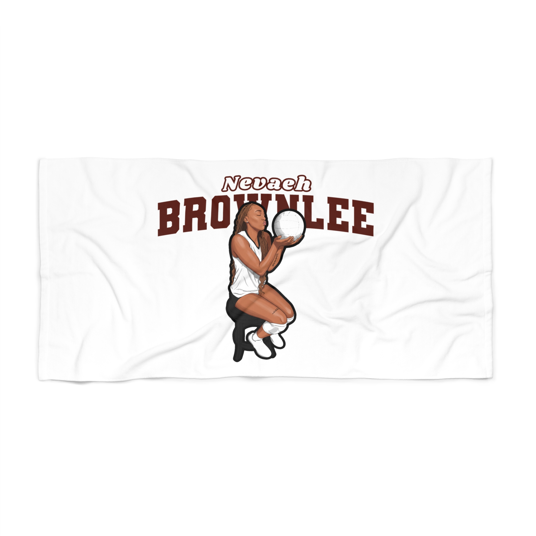 Beach Towel — character_name_arch in Classic