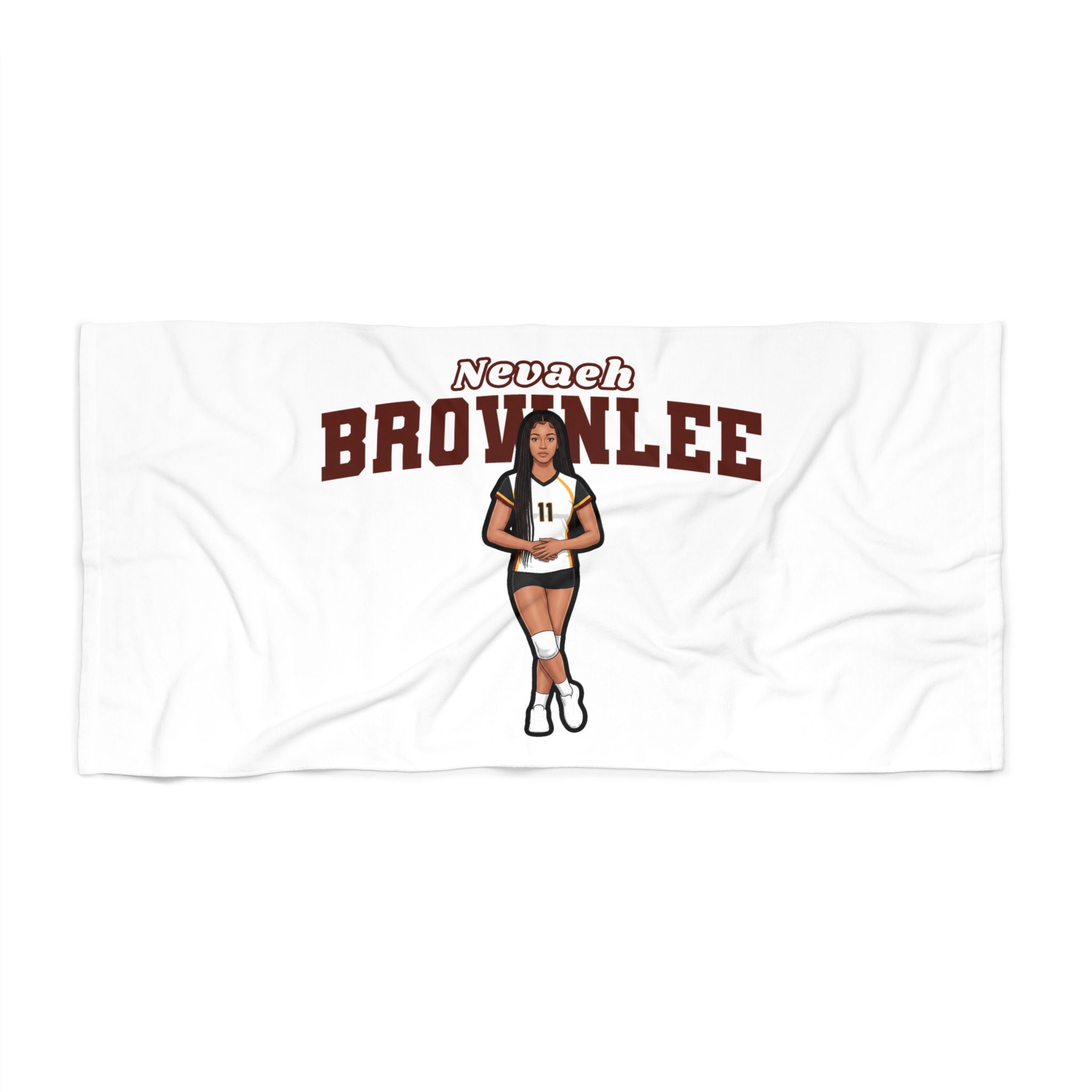 Beach Towel — character_name_arch in Classic