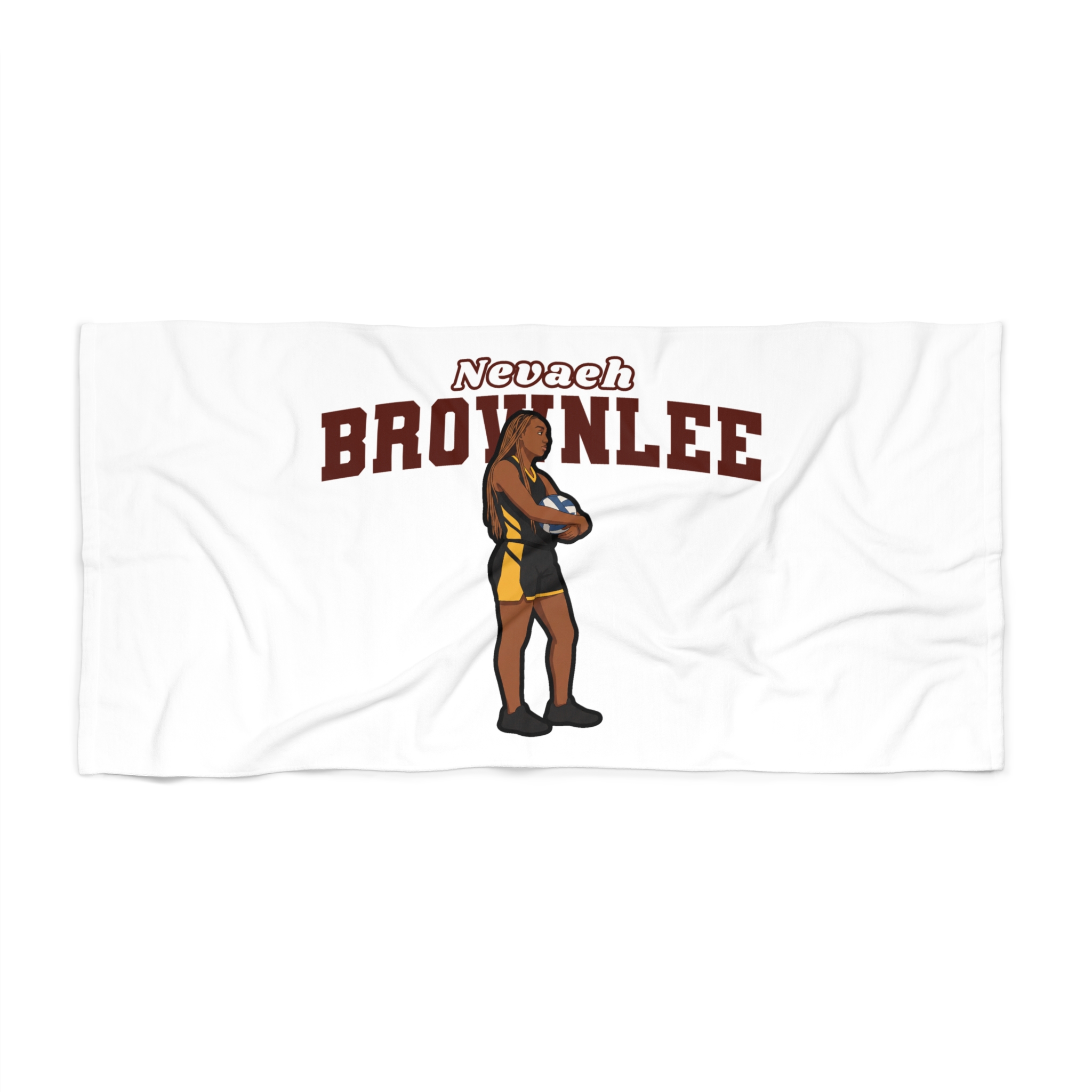 Beach Towel — character_name_arch in Classic