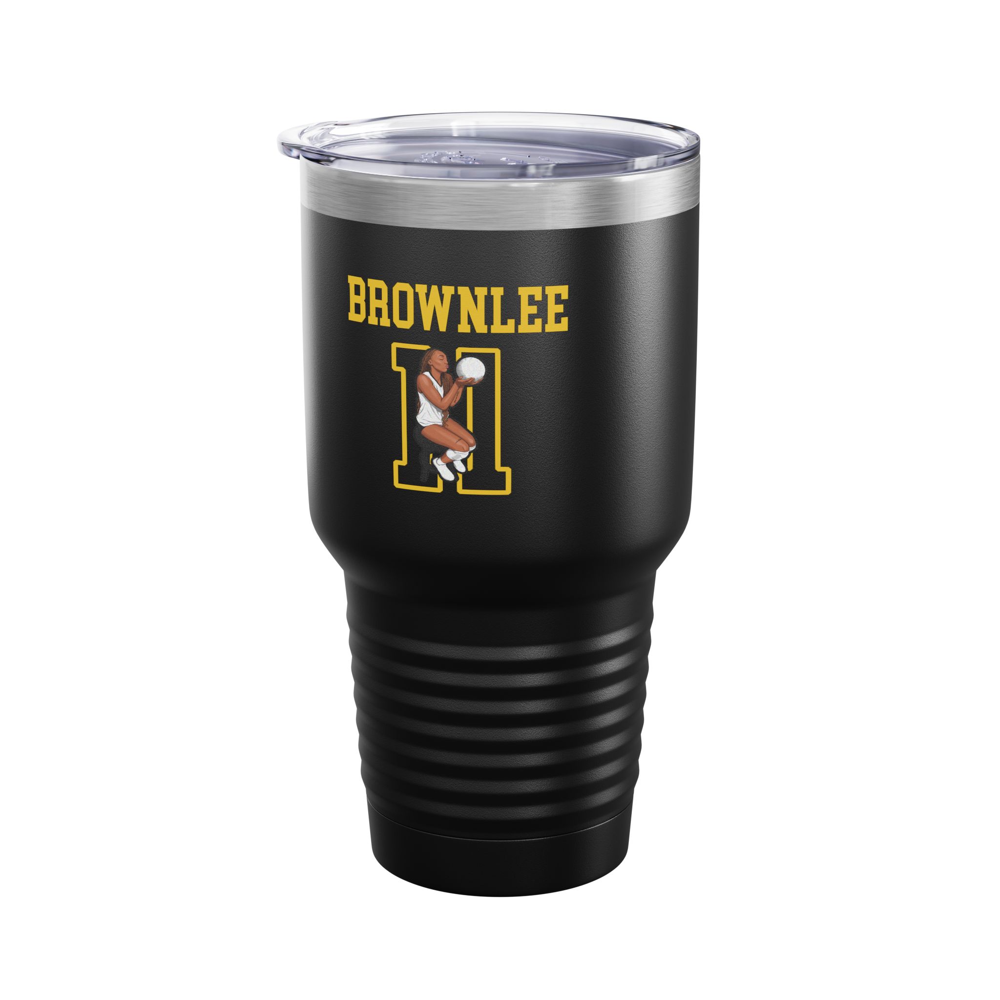 30oz Tumbler — character_shirsey in Black