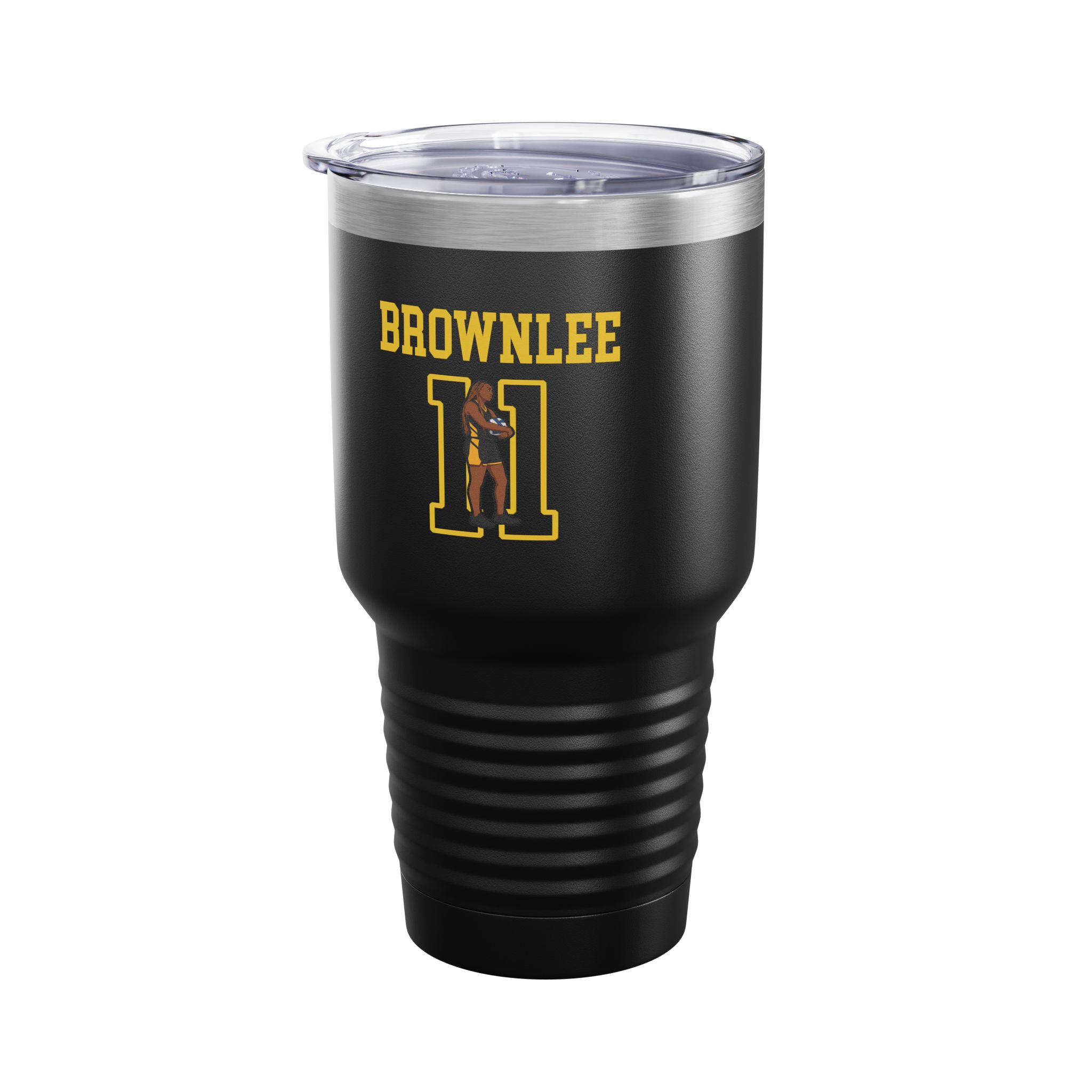 30oz Tumbler — character_shirsey in Black