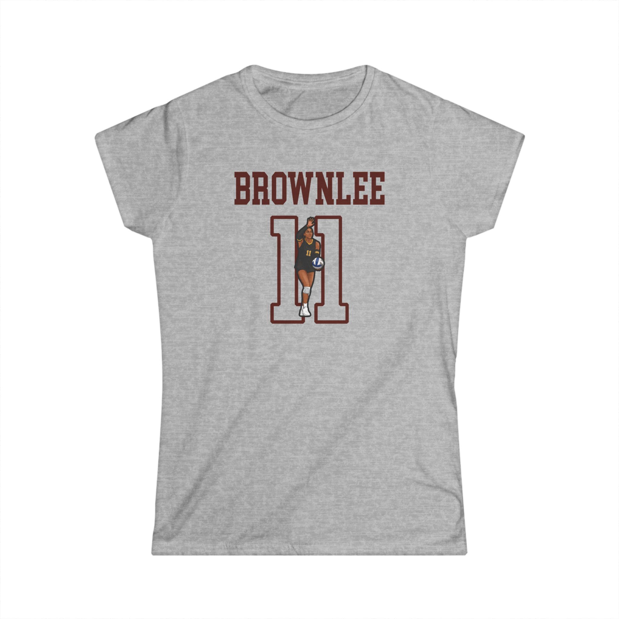 Women's Softstyle Tee — character_shirsey in Grey