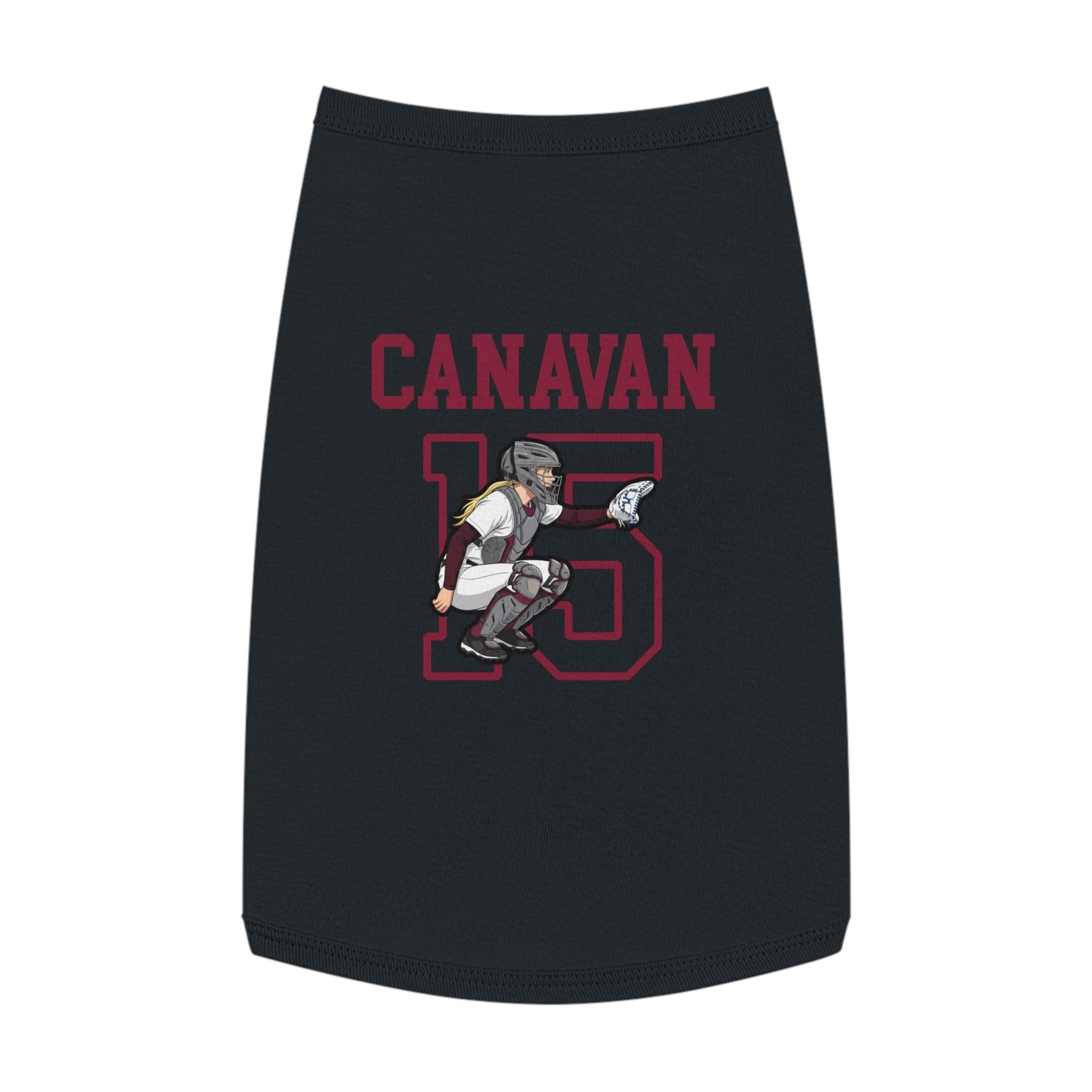 Pet Tank Top — character_shirsey in Black