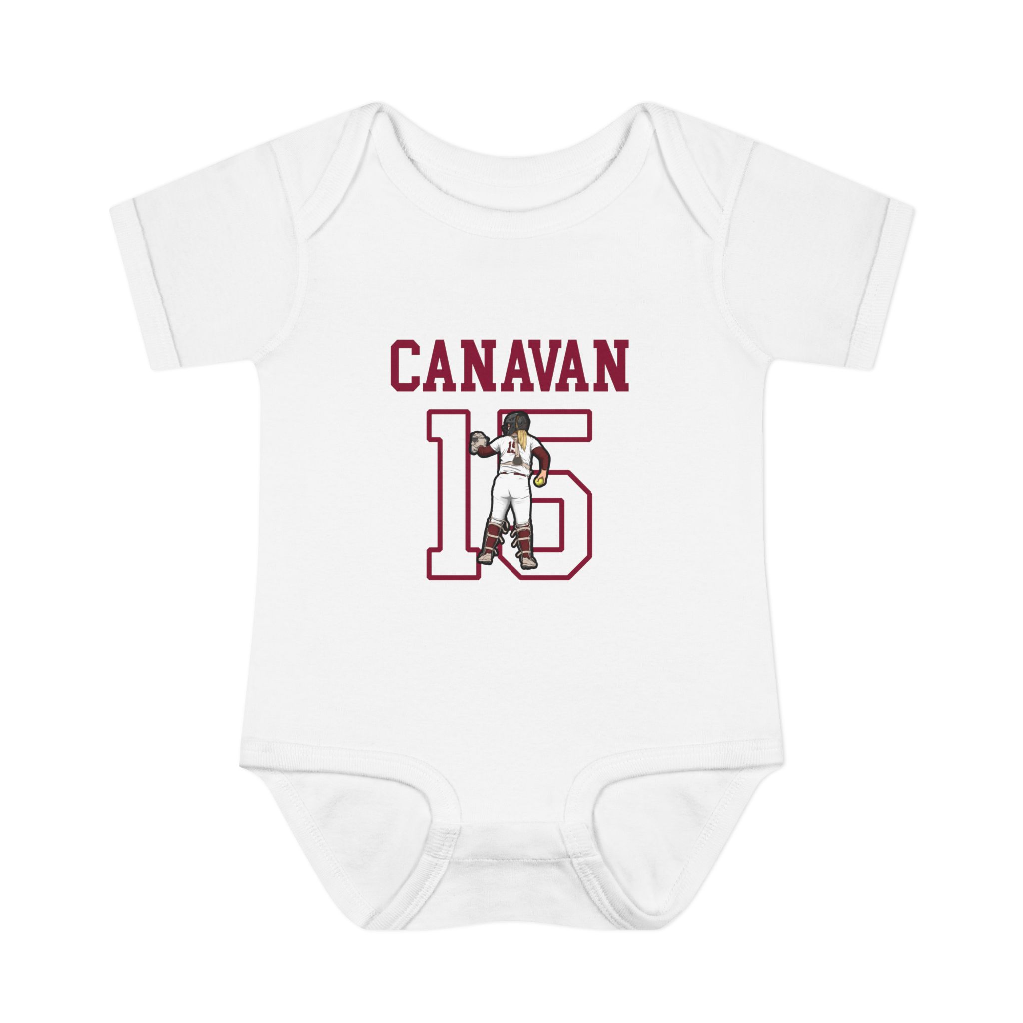 Baby Onesie — character_shirsey in White