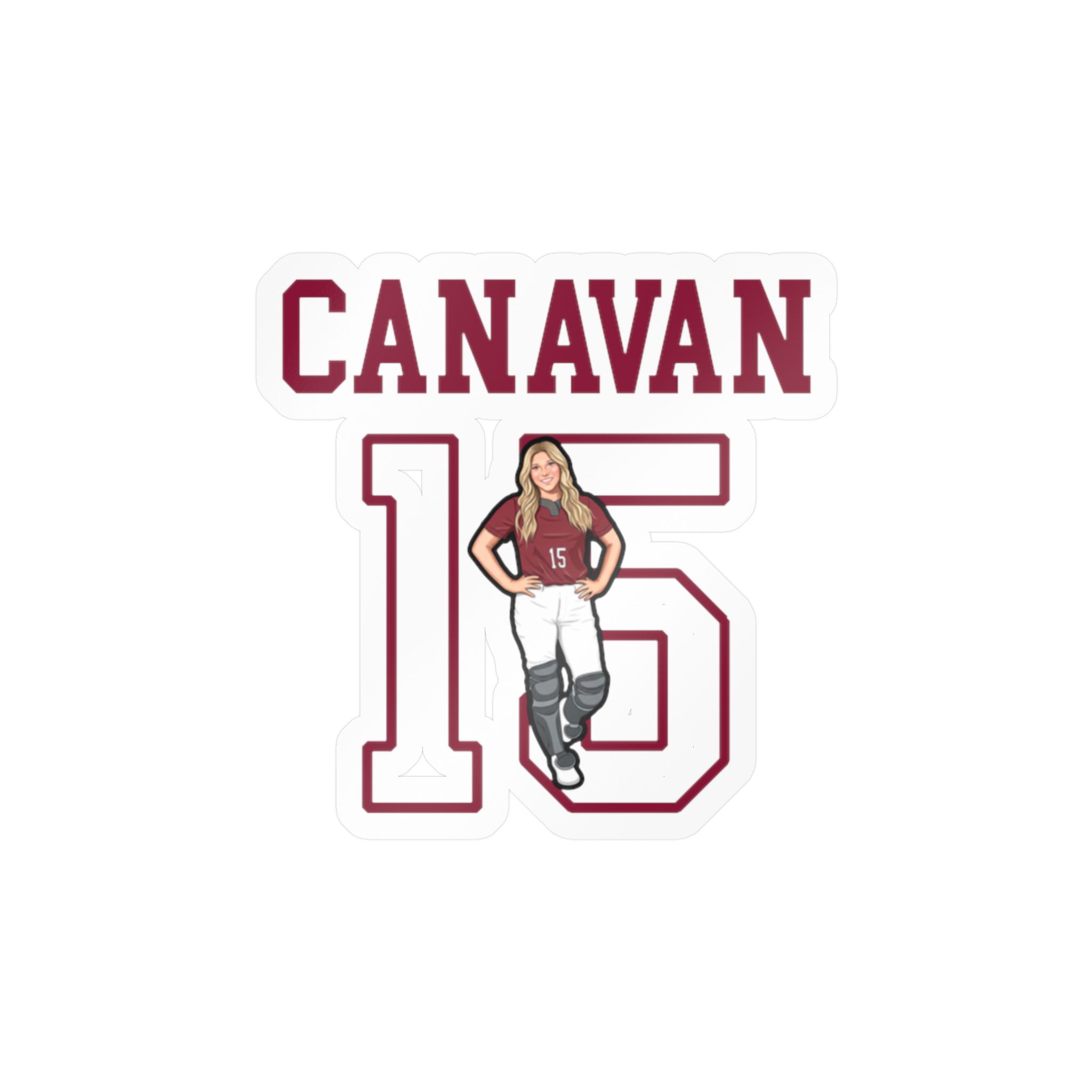 Vinyl Sticker — character_shirsey in Classic