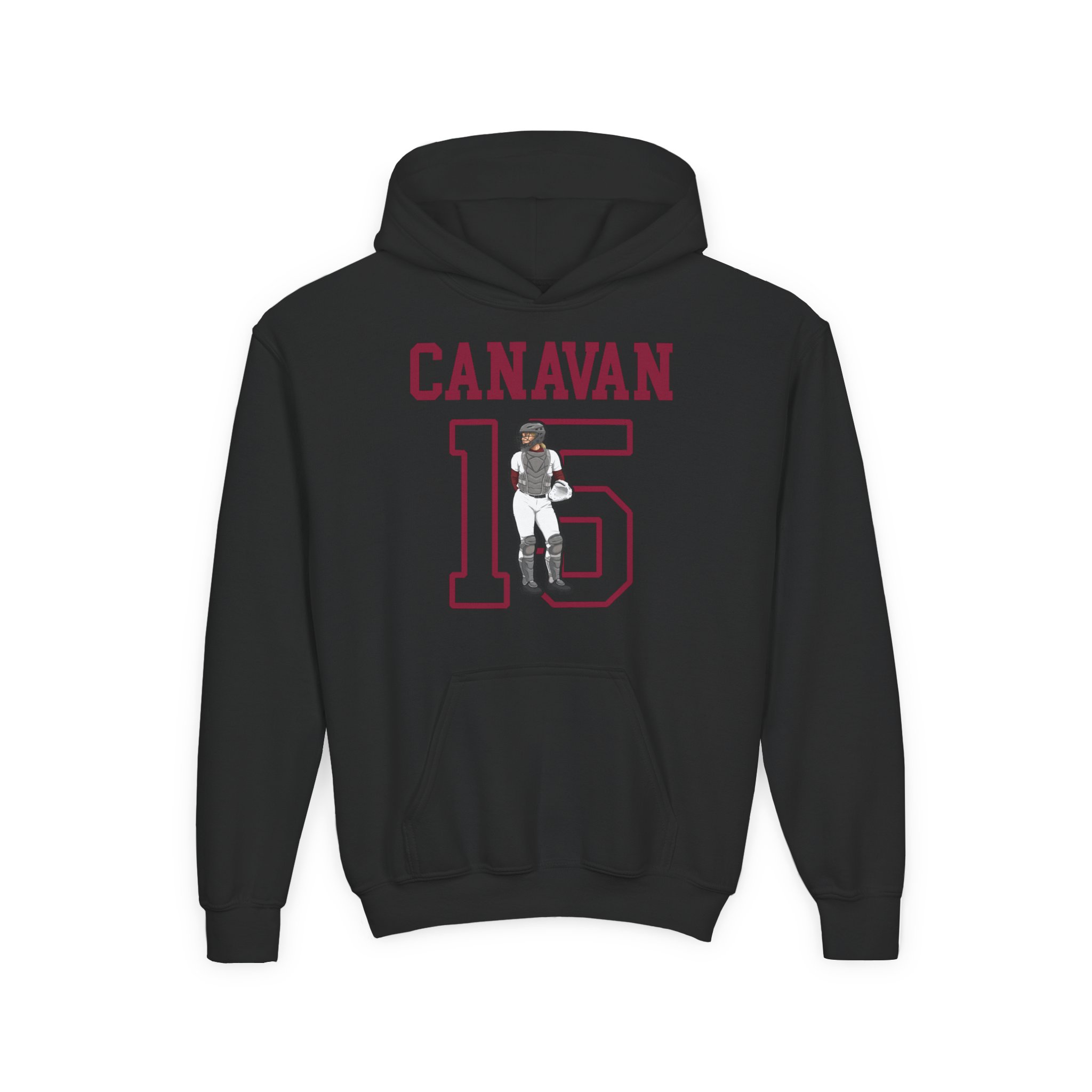 Youth Hoodie — character_shirsey in Black