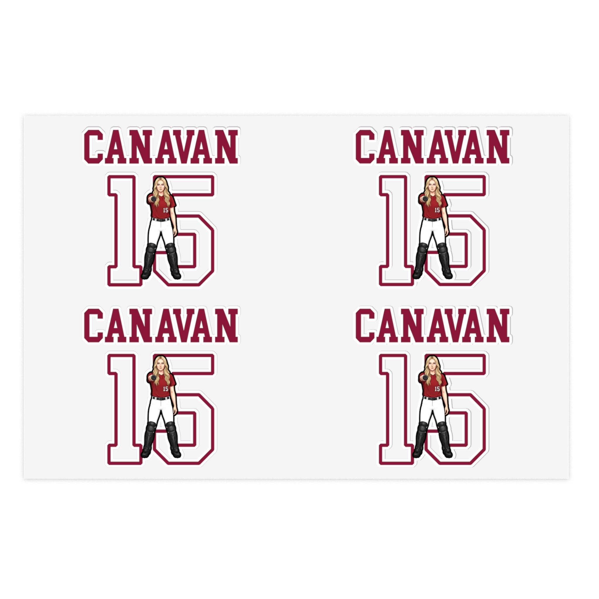Sticker Sheet — character_shirsey in Classic