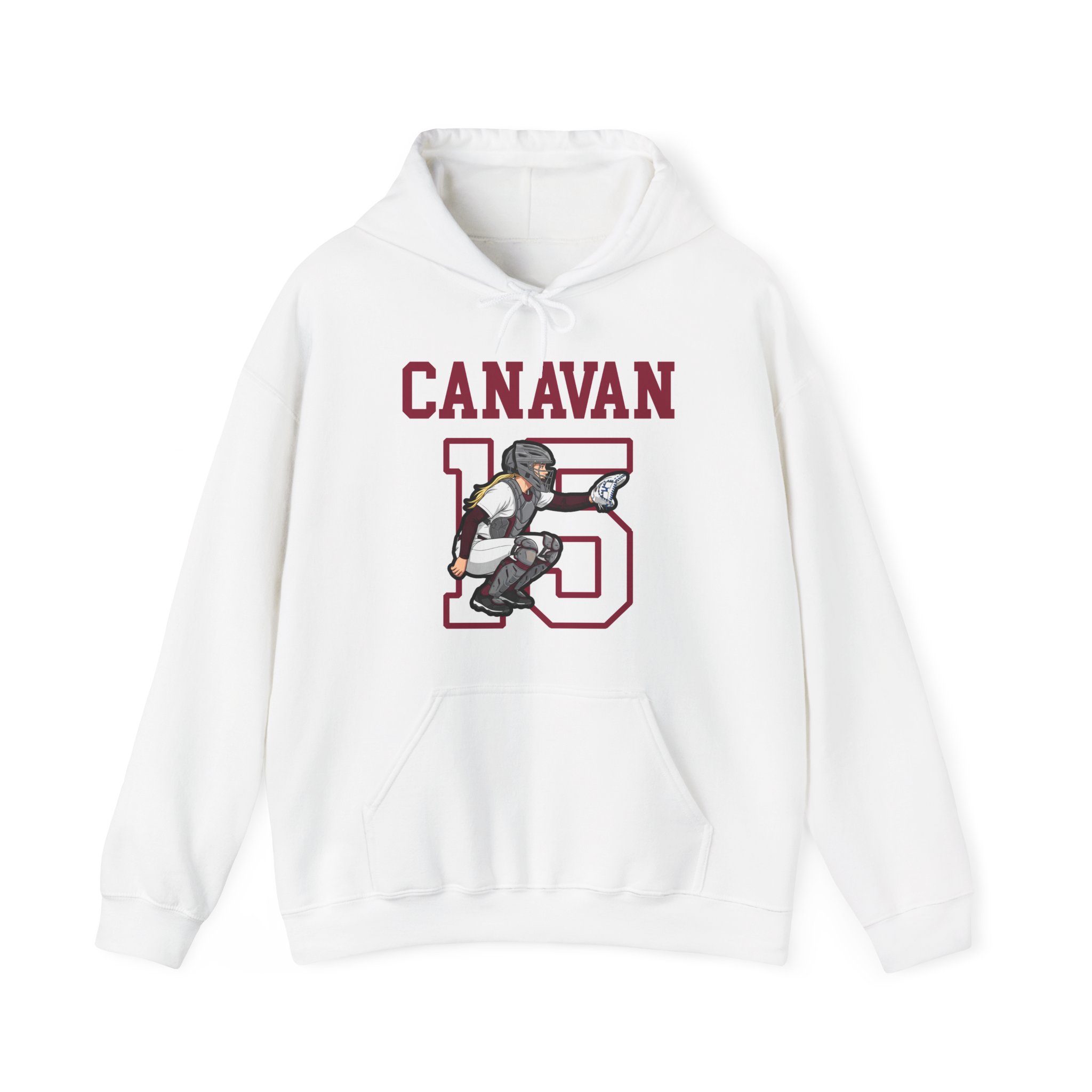 Hoodie — character_shirsey in White