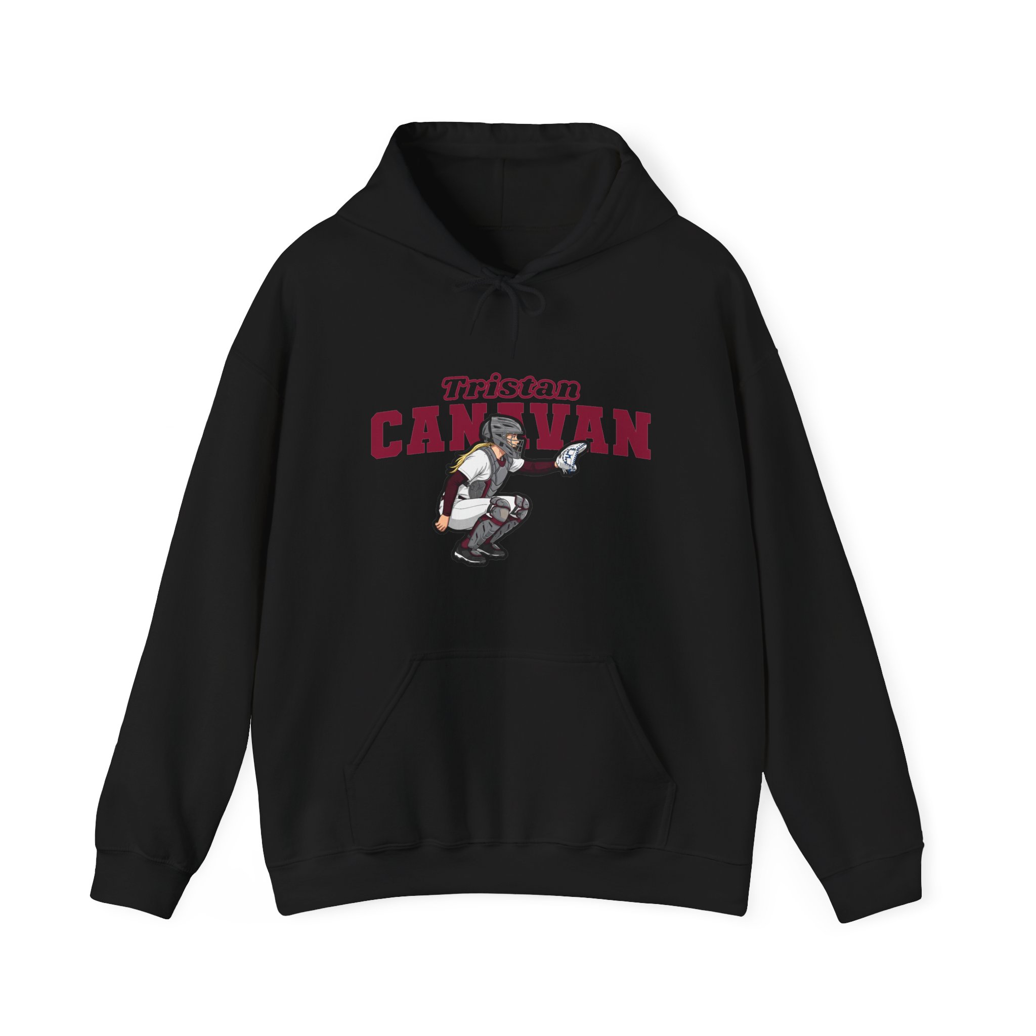 Hoodie — character_name_arch in Black