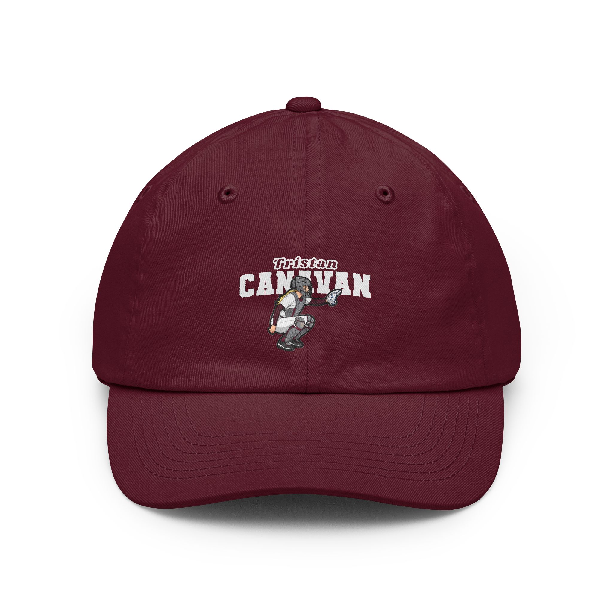 Classic Cap — character_name_arch in Maroon