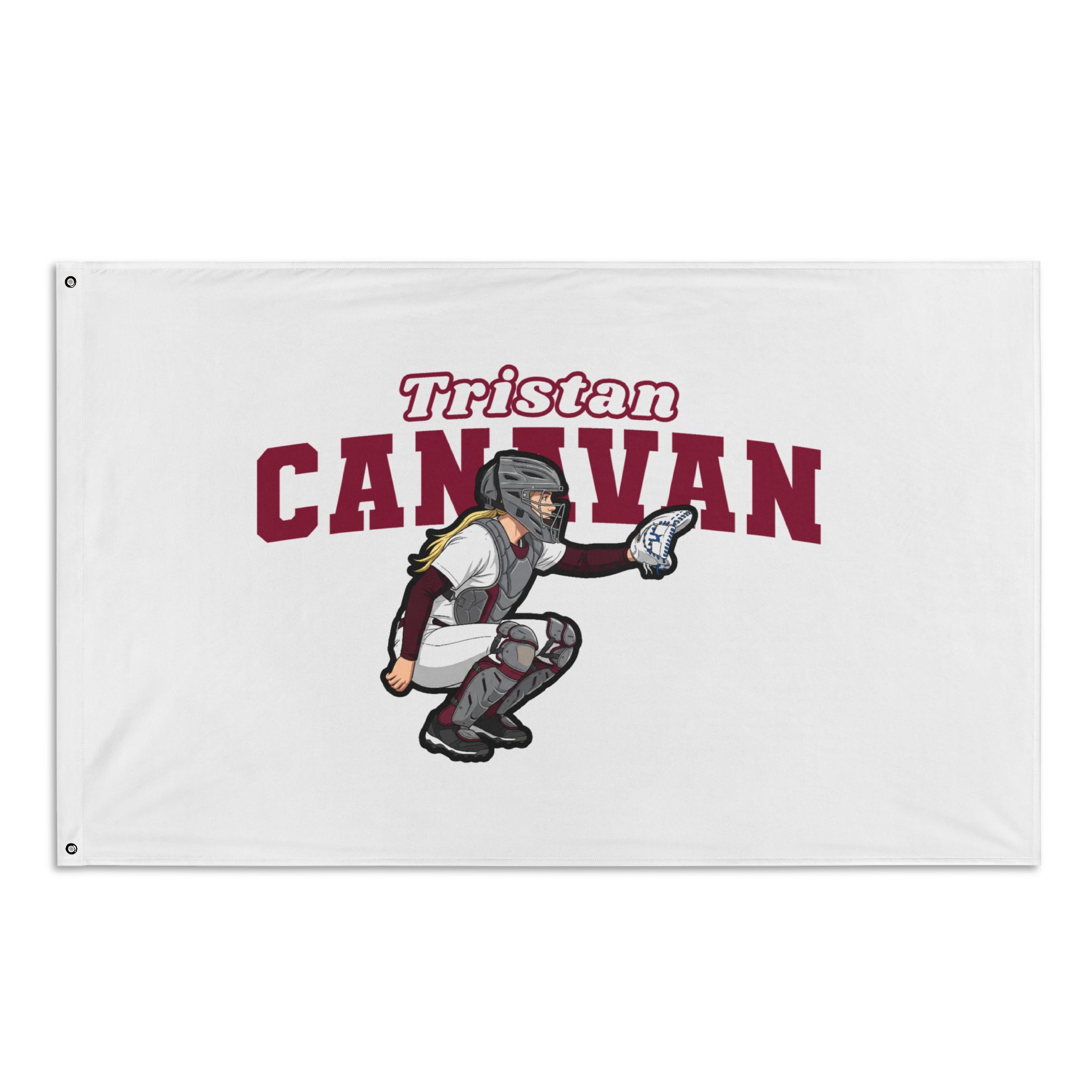 Flag (35 × 56 in) — character_name_arch in Classic