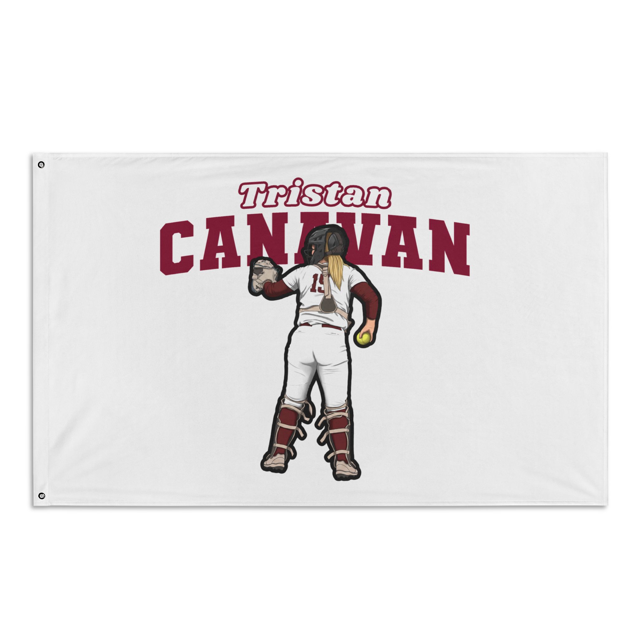 Flag (35 × 56 in) — character_name_arch in Classic
