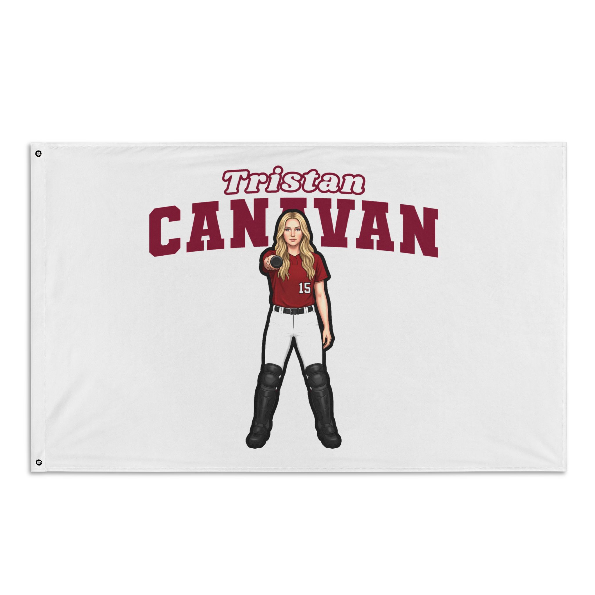 Flag (35 × 56 in) — character_name_arch in Classic