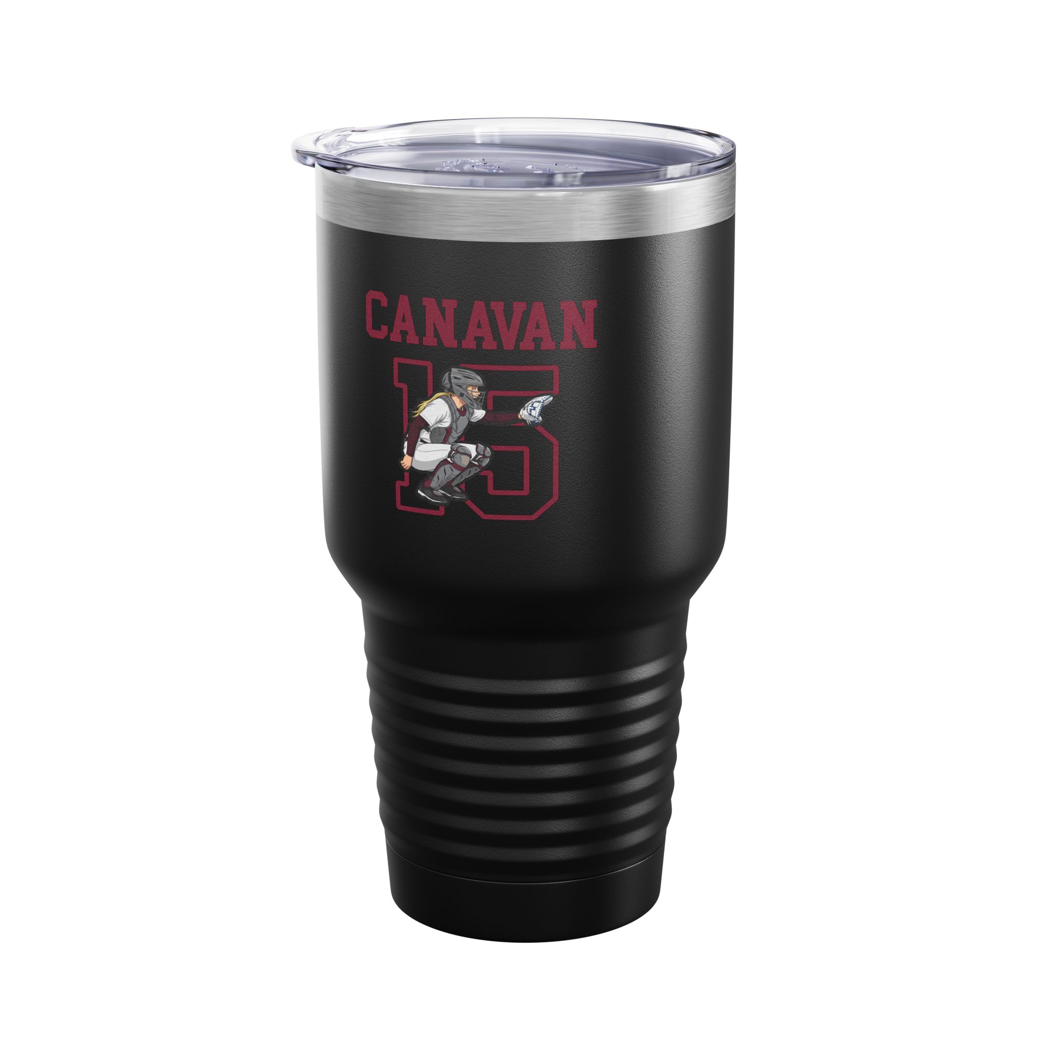 30oz Tumbler — character_shirsey in Black