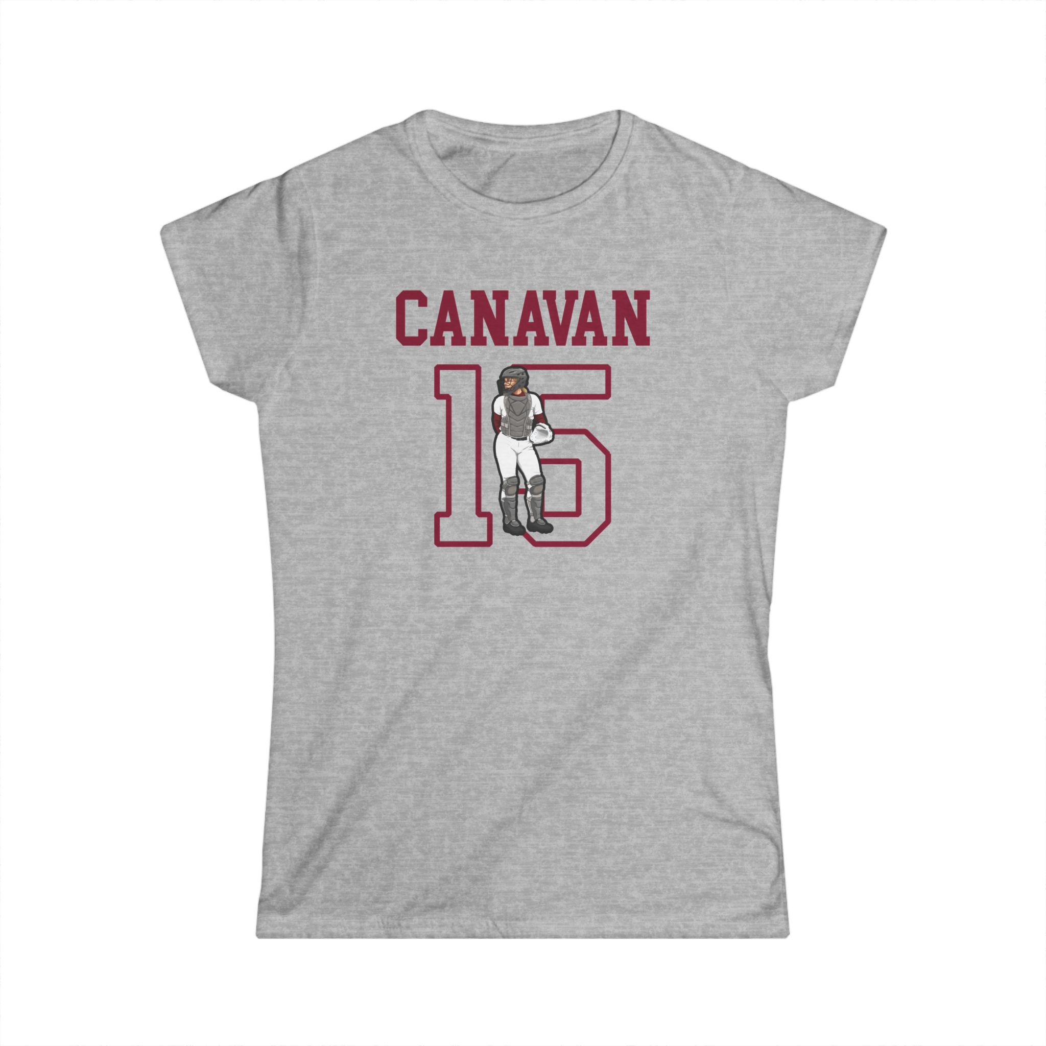 Women's Softstyle Tee — character_shirsey in Grey