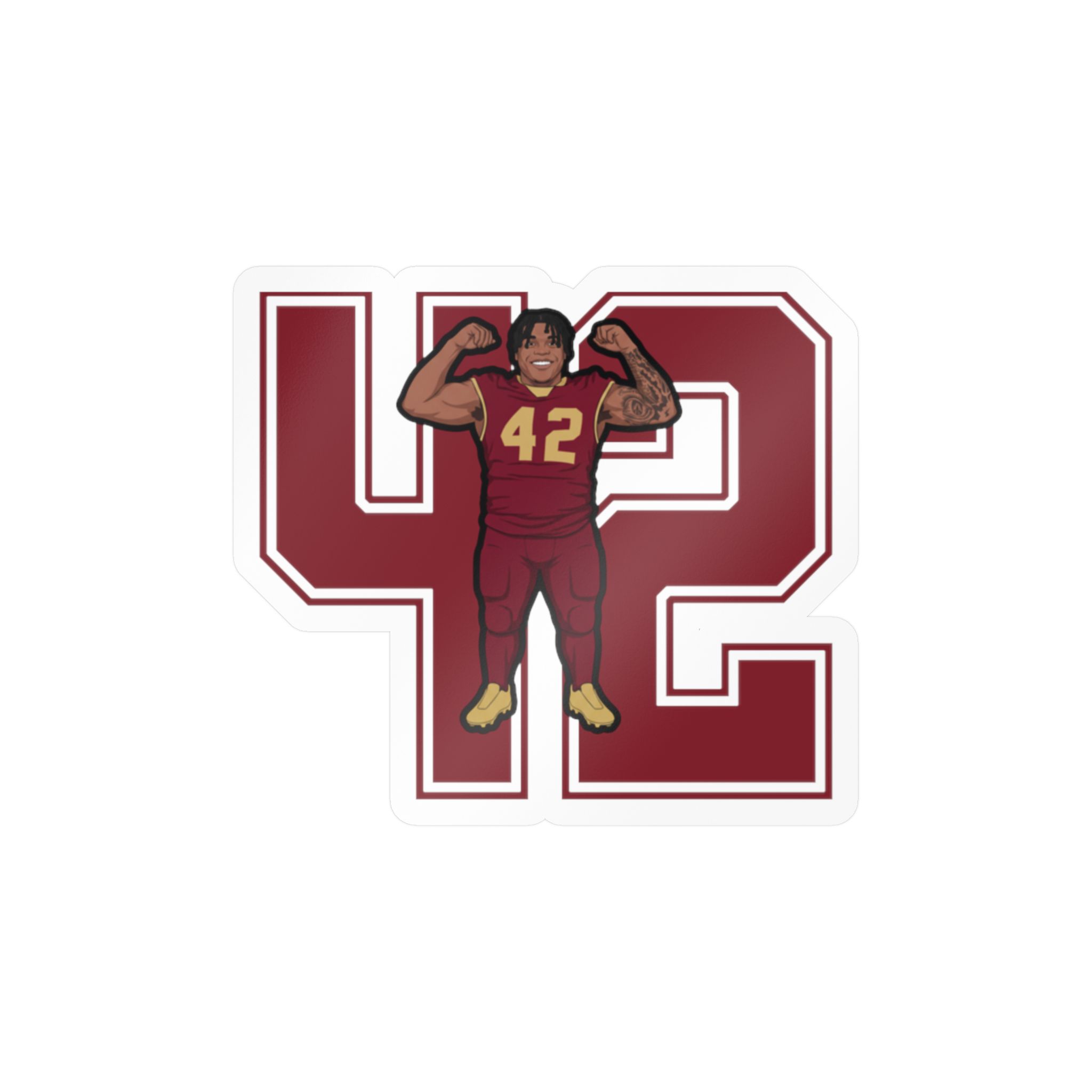Vinyl Sticker — character_number in Classic