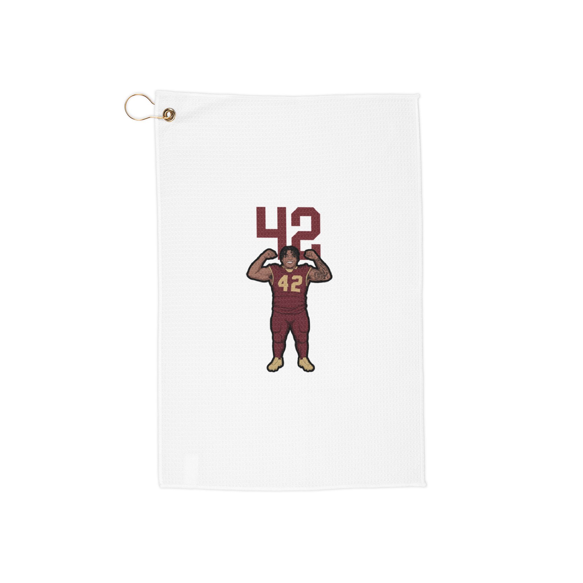 Golf Towel — character_number_top in Classic
