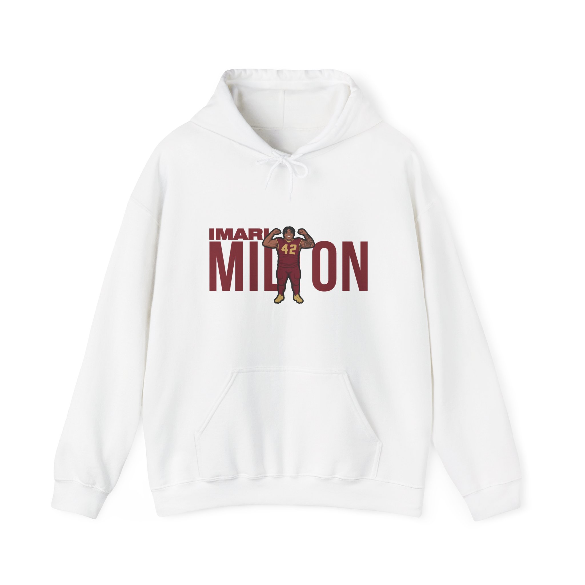 Hoodie — character_player_name in White