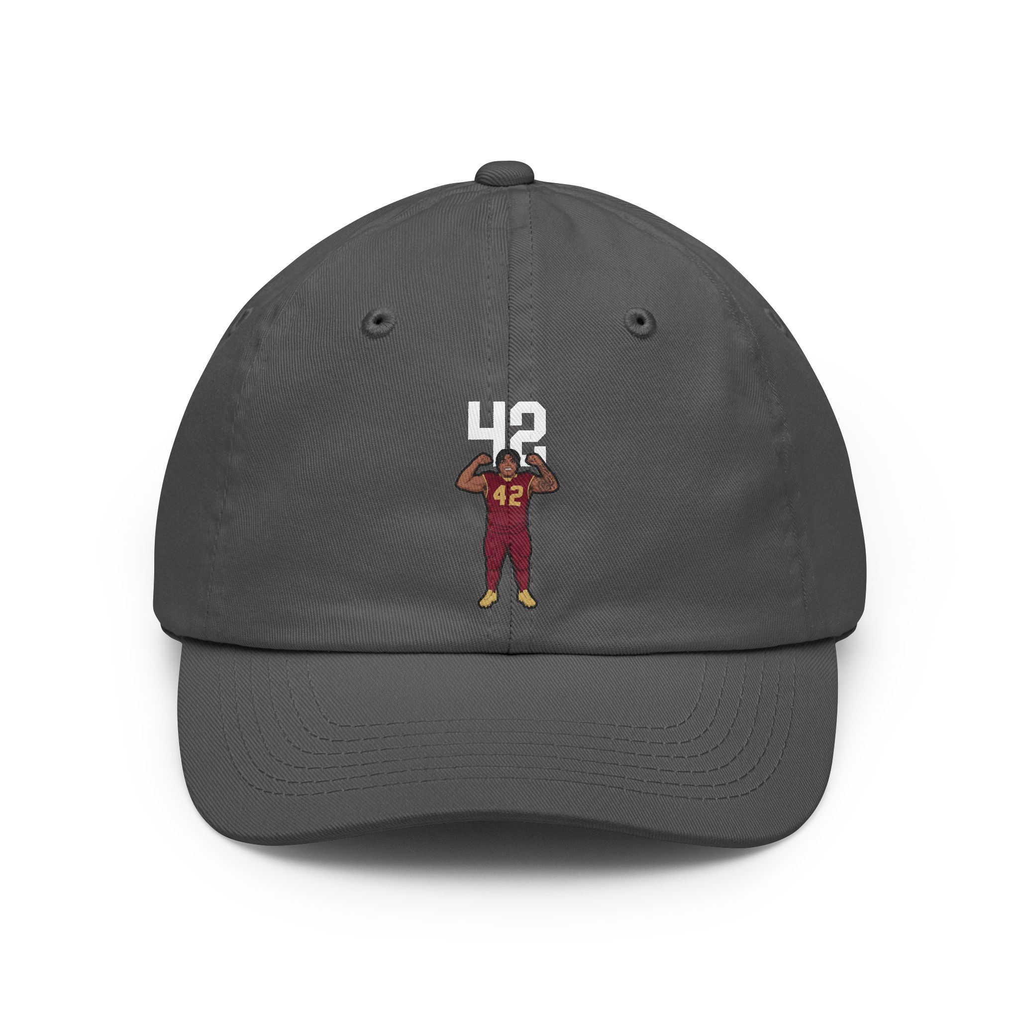 Classic Cap — character_number_top in Grey