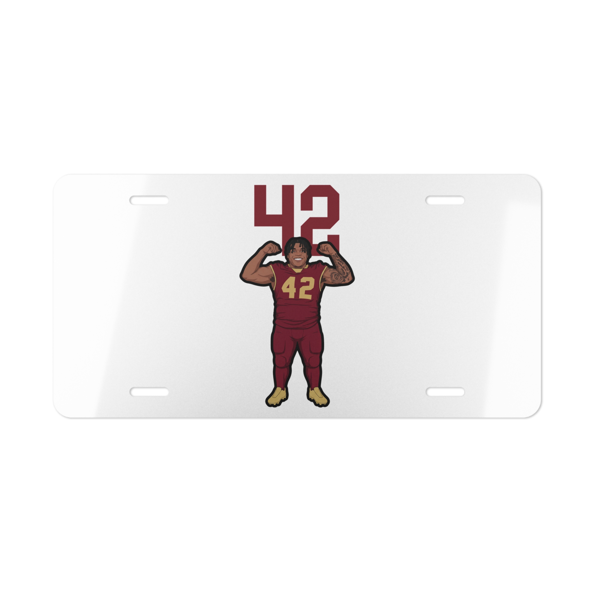 License Plate — character_number_top in Classic