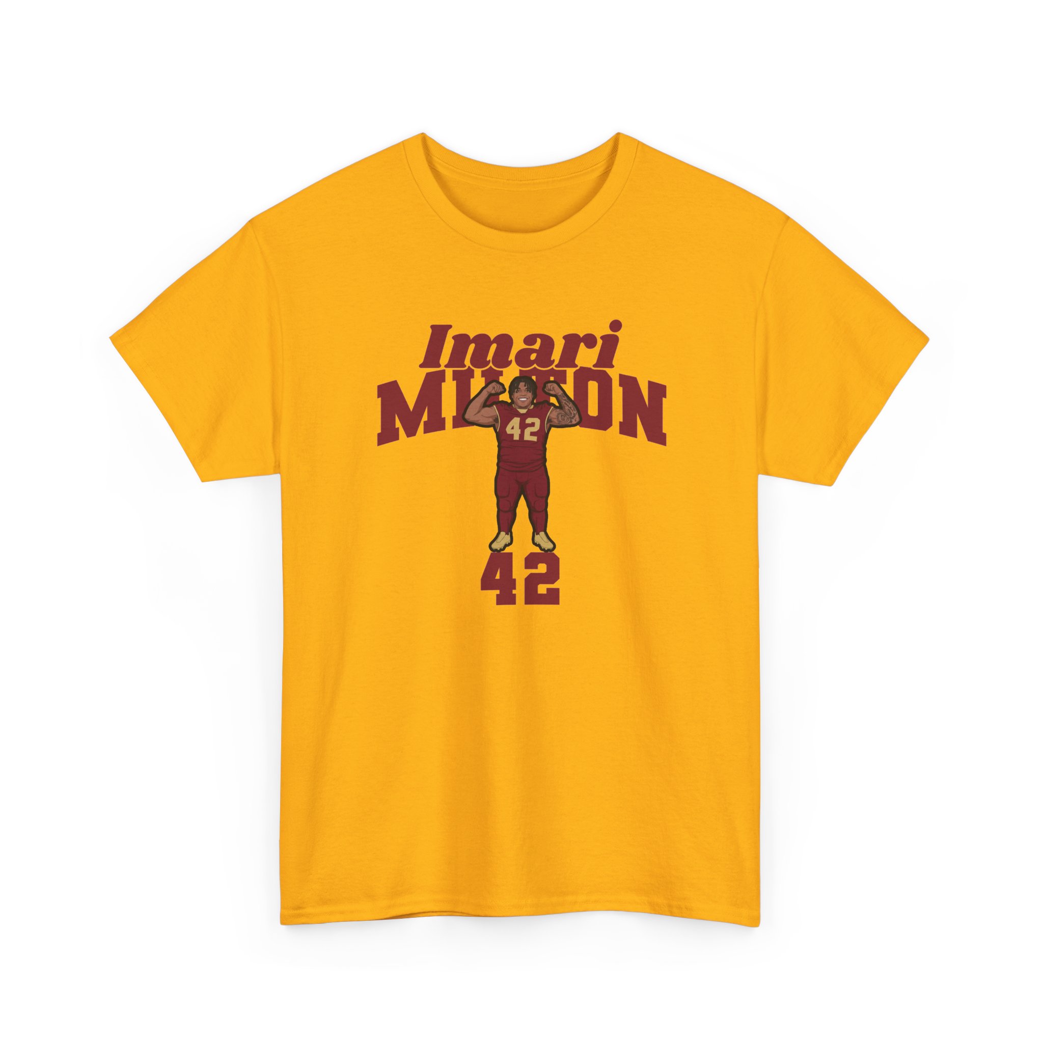 Tee — character_signature_arch in Gold