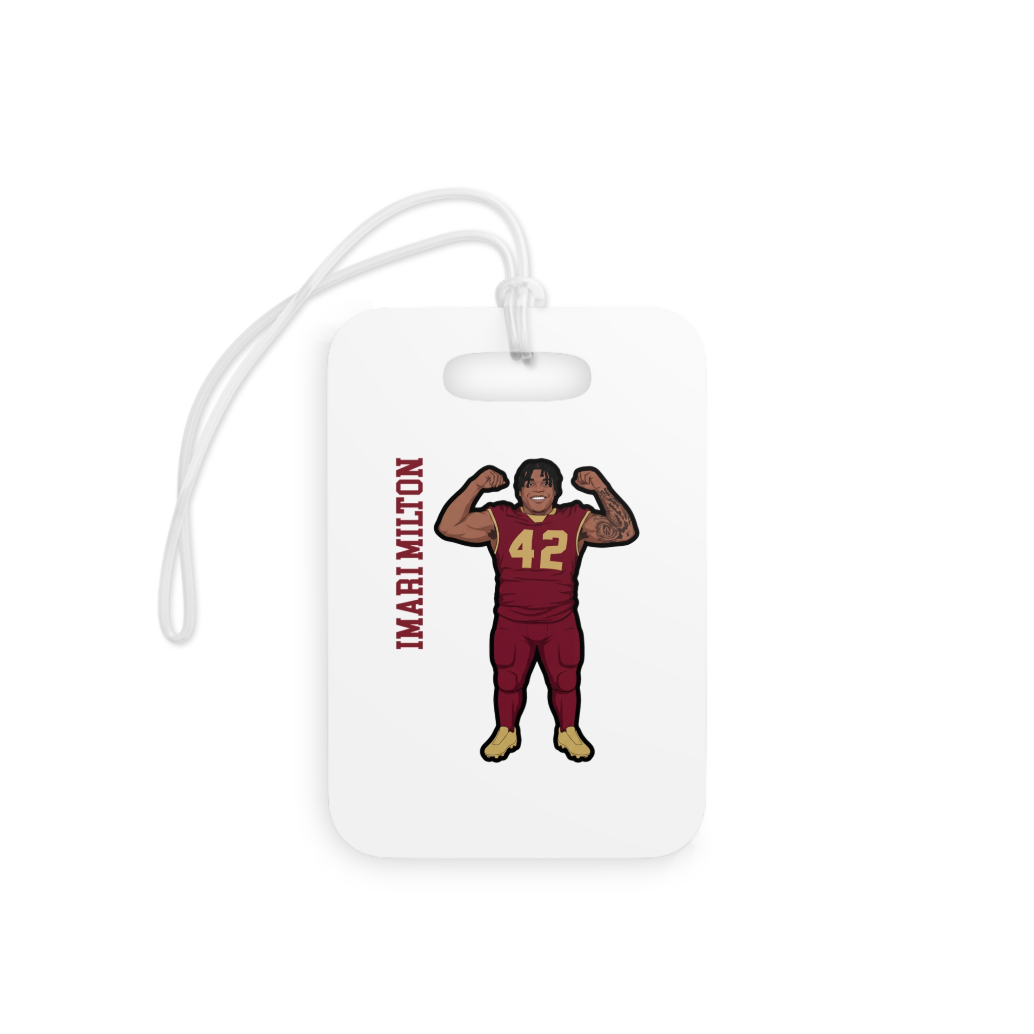 Bag Tag — character_name_vertical in Classic