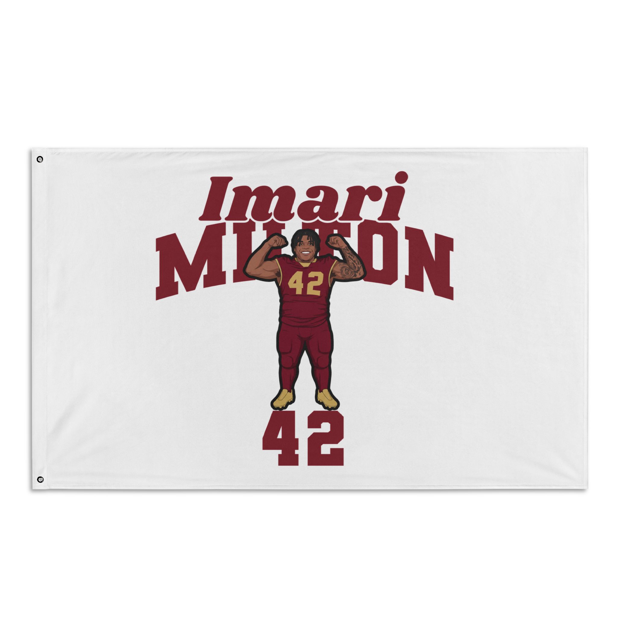 Flag (35 × 56 in) — character_signature_arch in Classic