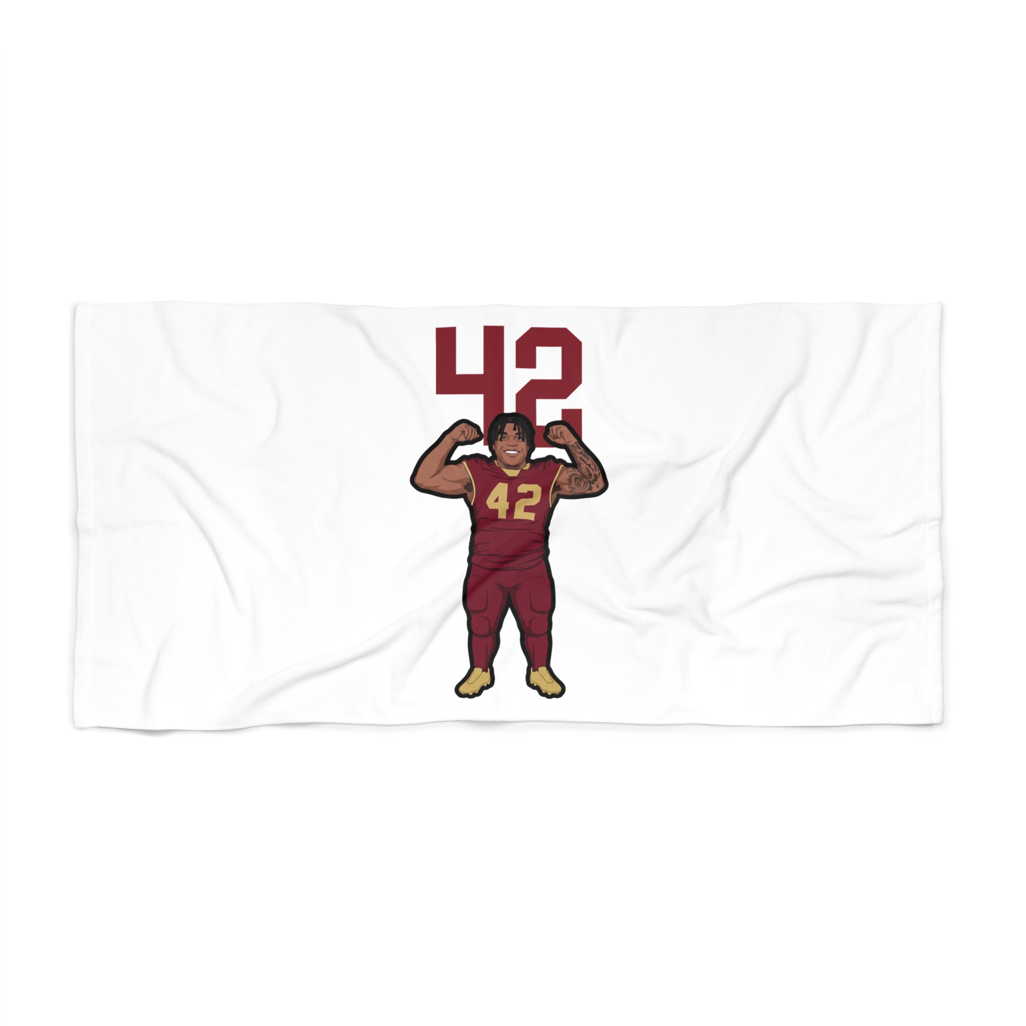 Beach Towel — character_number_top in Classic