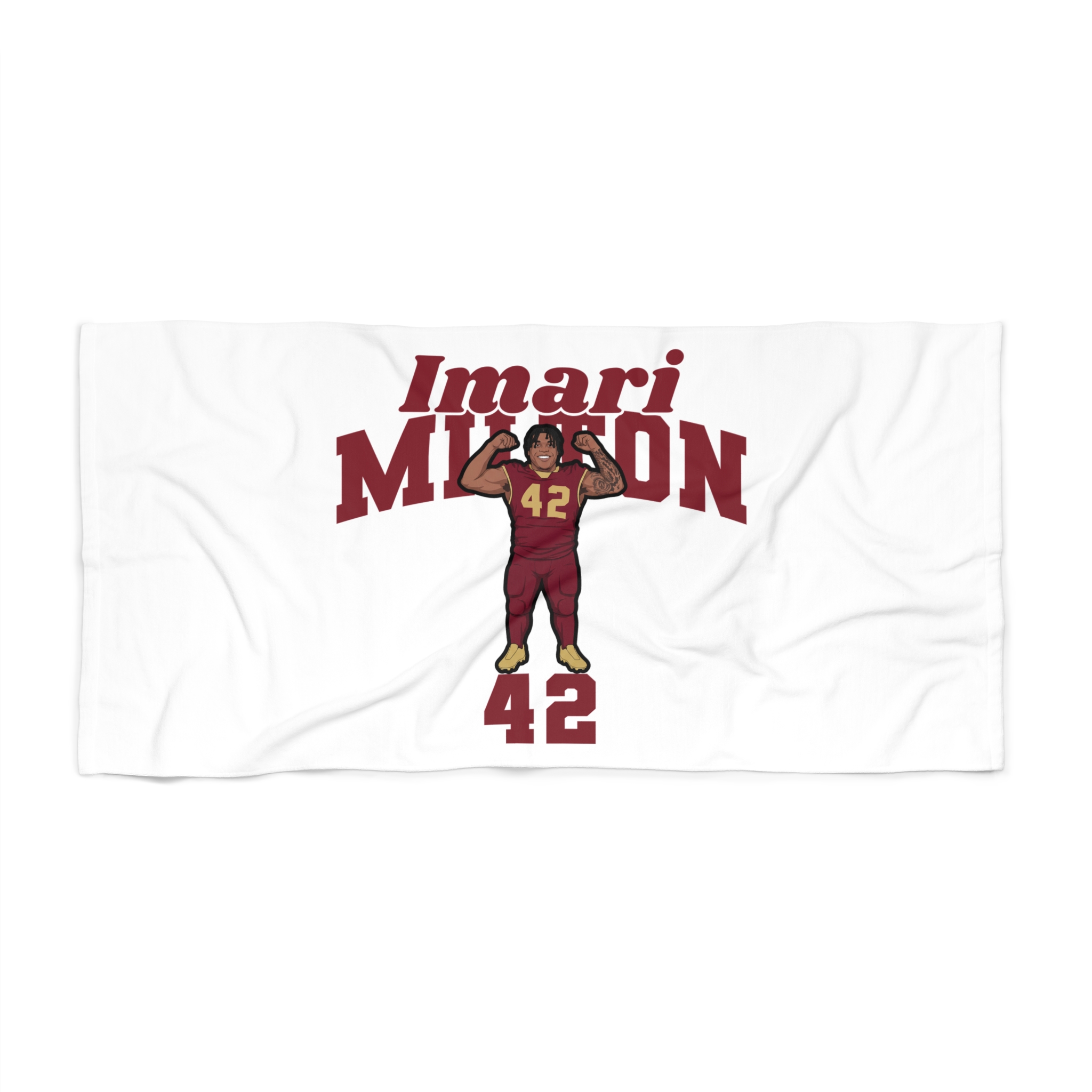 Beach Towel — character_signature_arch in Classic