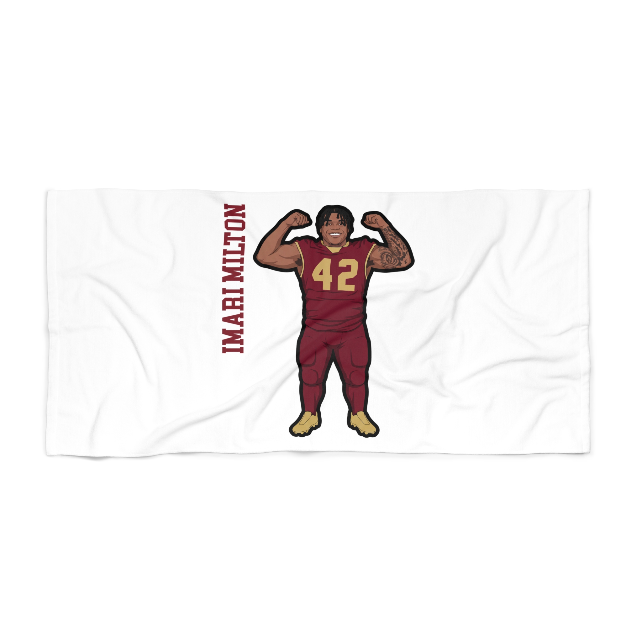 Beach Towel — character_name_vertical in Classic