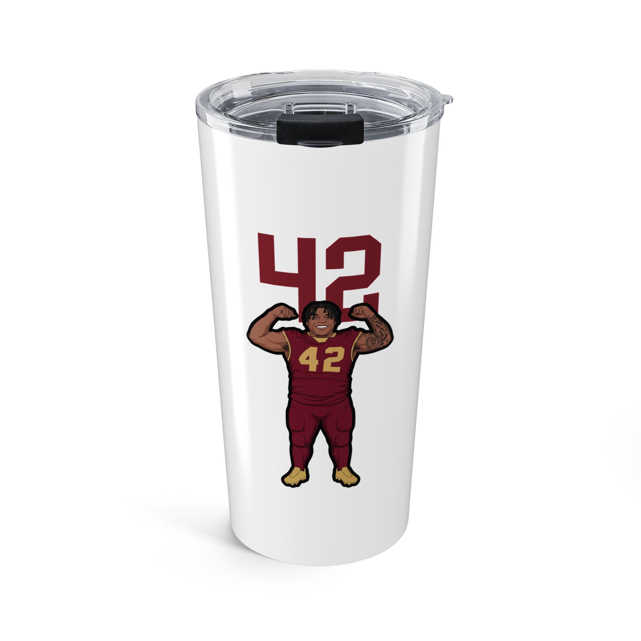 20oz Tumbler — character_number_top in Classic