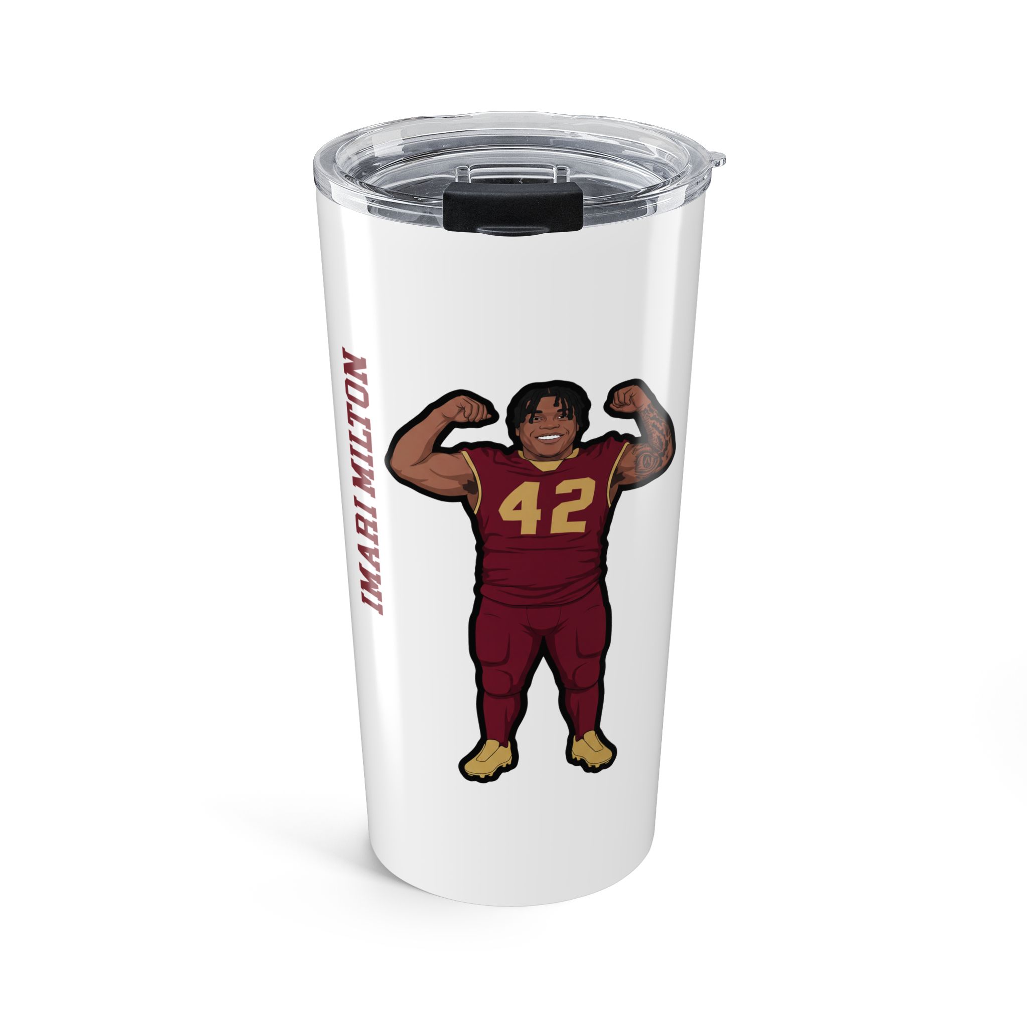 20oz Tumbler — character_name_vertical in Classic