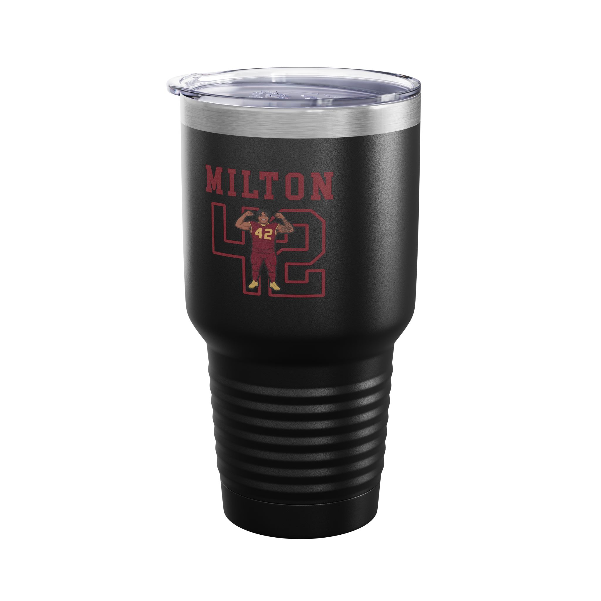 30oz Tumbler — character_shirsey in Black