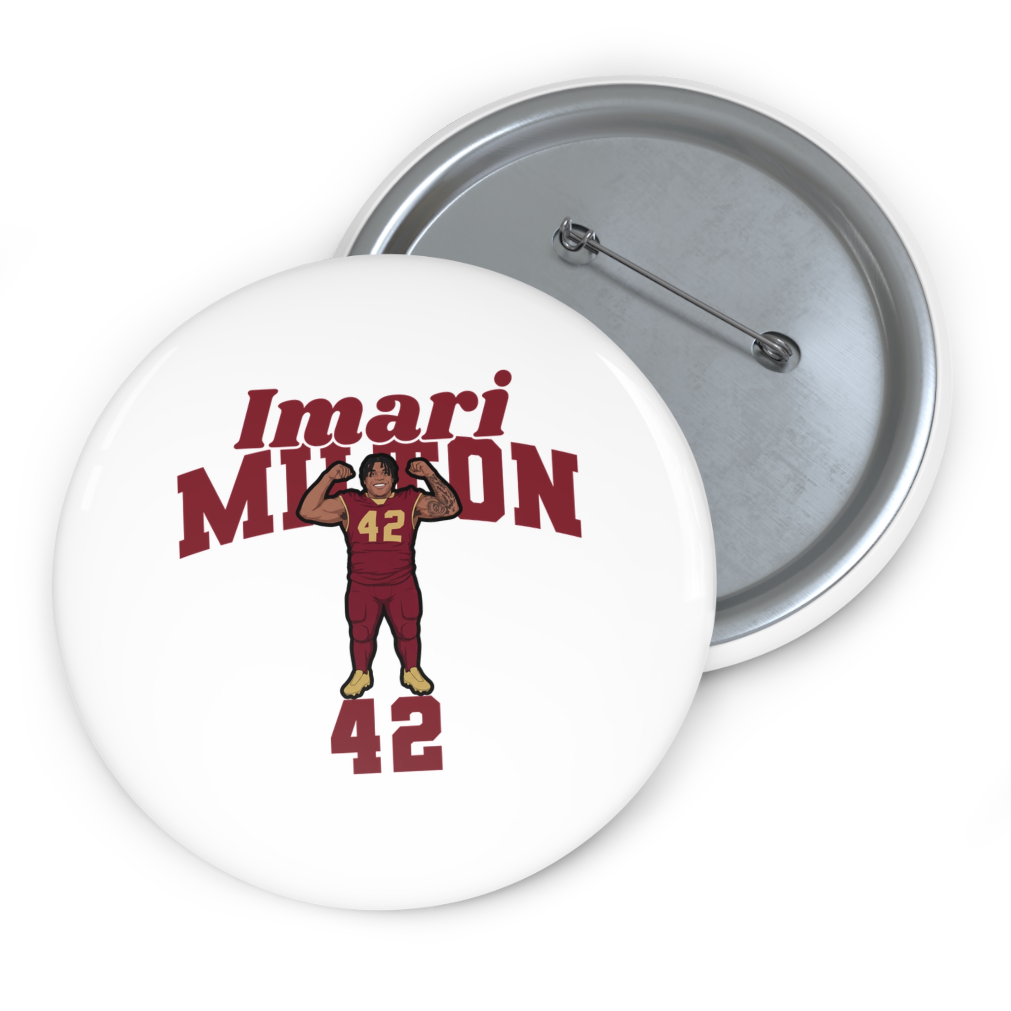 Game Day Pin — character_signature_arch in Classic