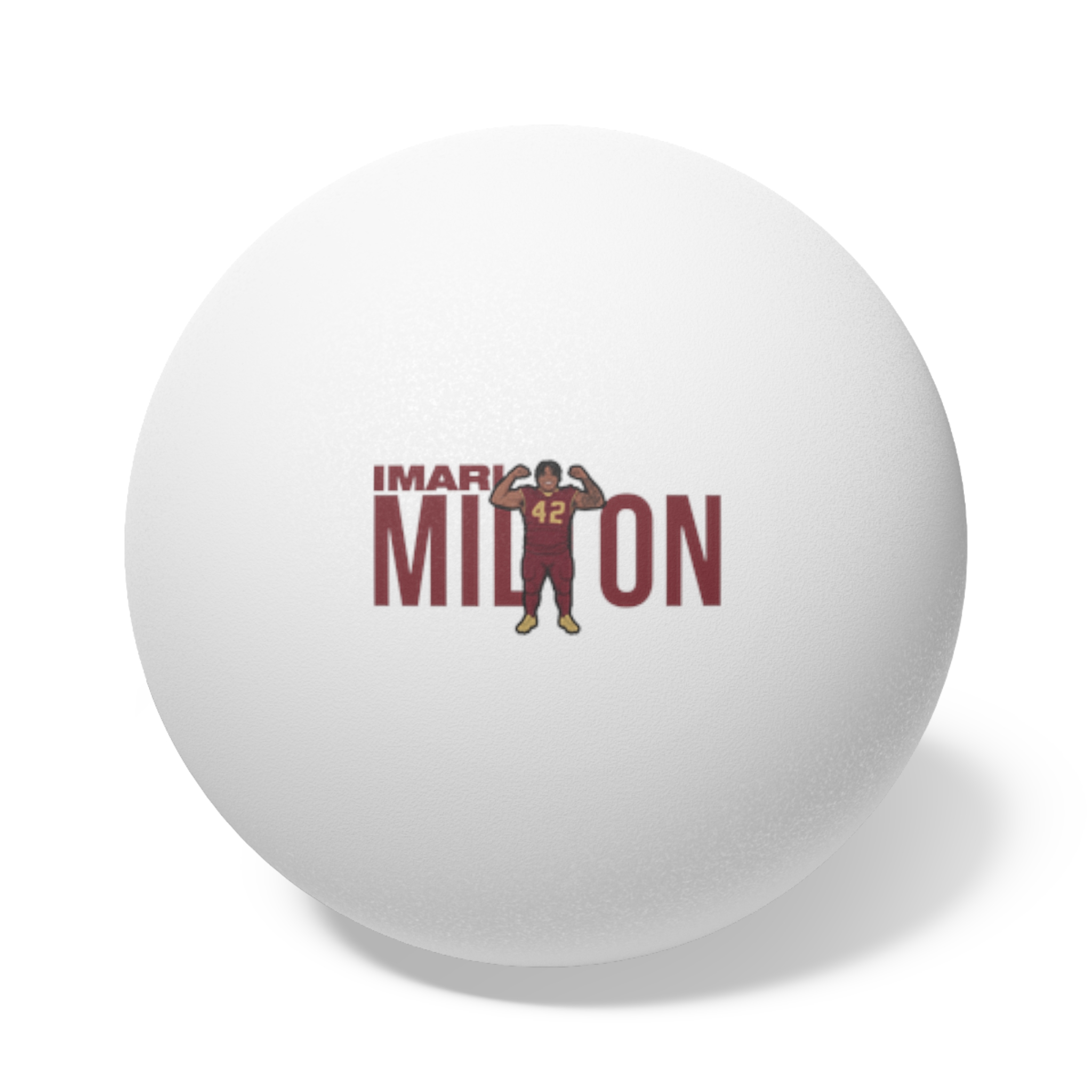 Ping Pong Balls, 6 pcs — character_player_name in White