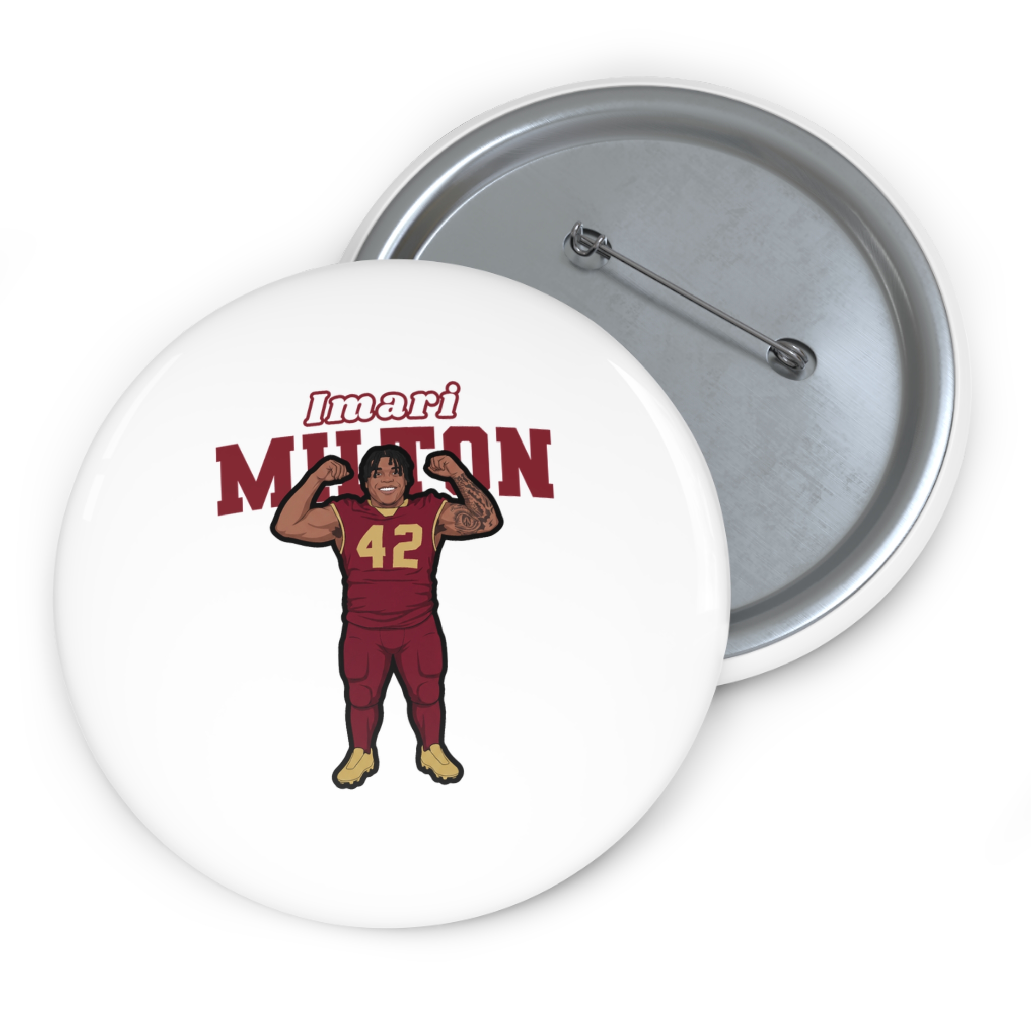 Game Day Pin — character_name_arch in Classic
